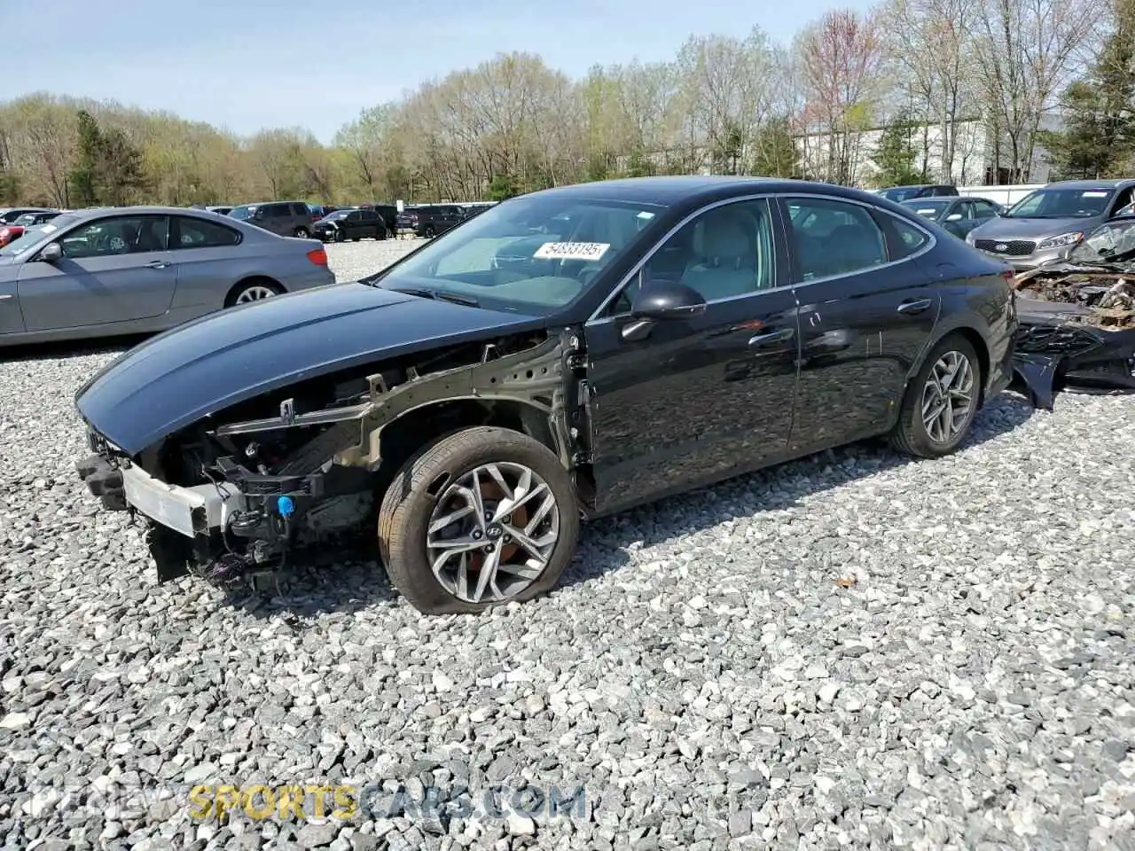 1 fotografías del automóvil dañado 5NPEF4JAXMH121758 HYUNDAI SONATA 2021