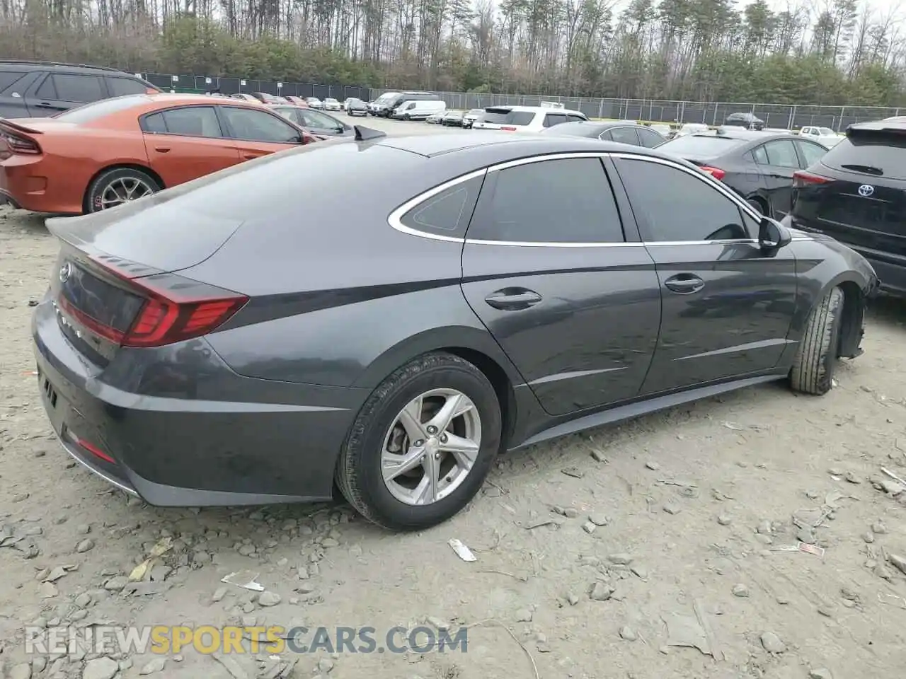3 Photograph of a damaged car 5NPEG4JA0MH074012 HYUNDAI SONATA 2021