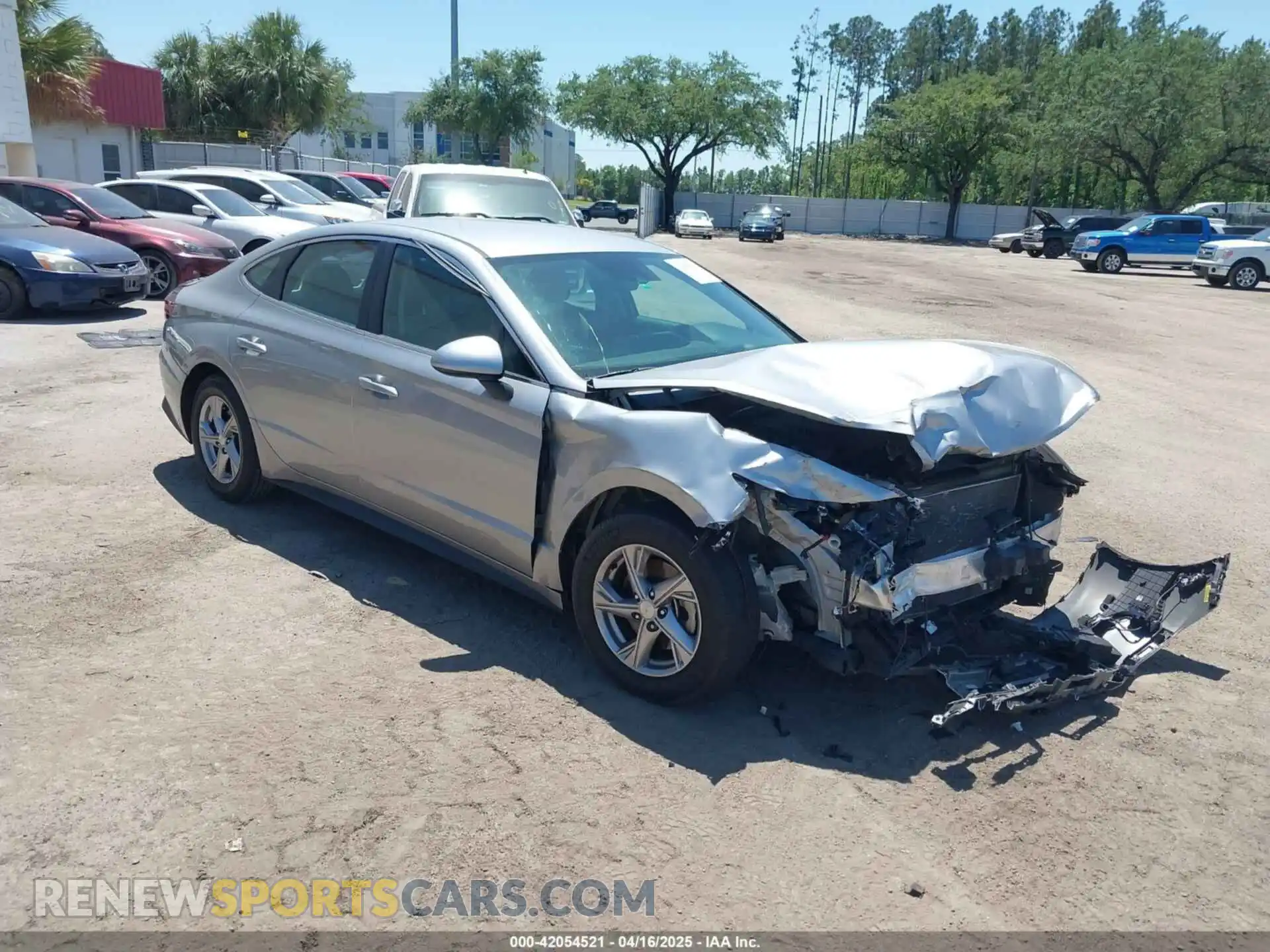 1 fotografías del automóvil dañado 5NPEG4JA0MH080960 HYUNDAI SONATA 2021
