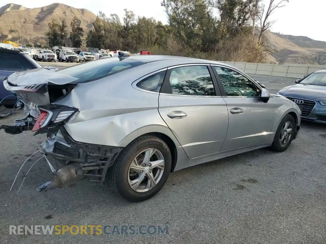 3 Photograph of a damaged car 5NPEG4JA0MH081719 HYUNDAI SONATA 2021