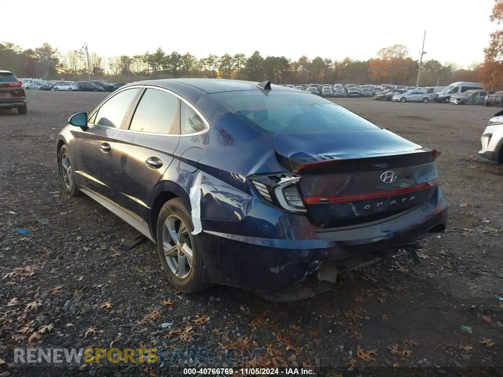 3 Photograph of a damaged car 5NPEG4JA0MH083423 HYUNDAI SONATA 2021