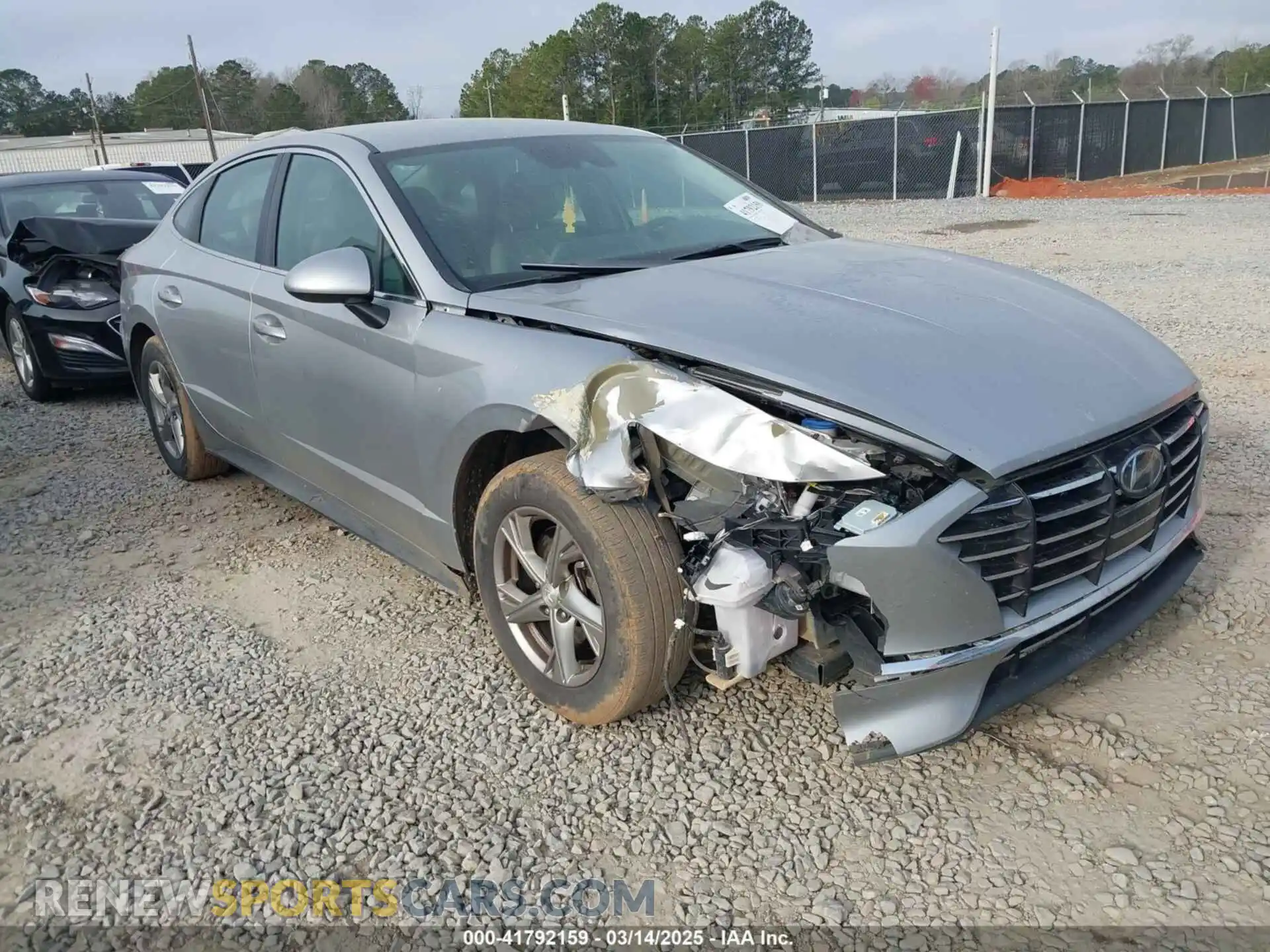 1 fotografías del automóvil dañado 5NPEG4JA0MH108871 HYUNDAI SONATA 2021