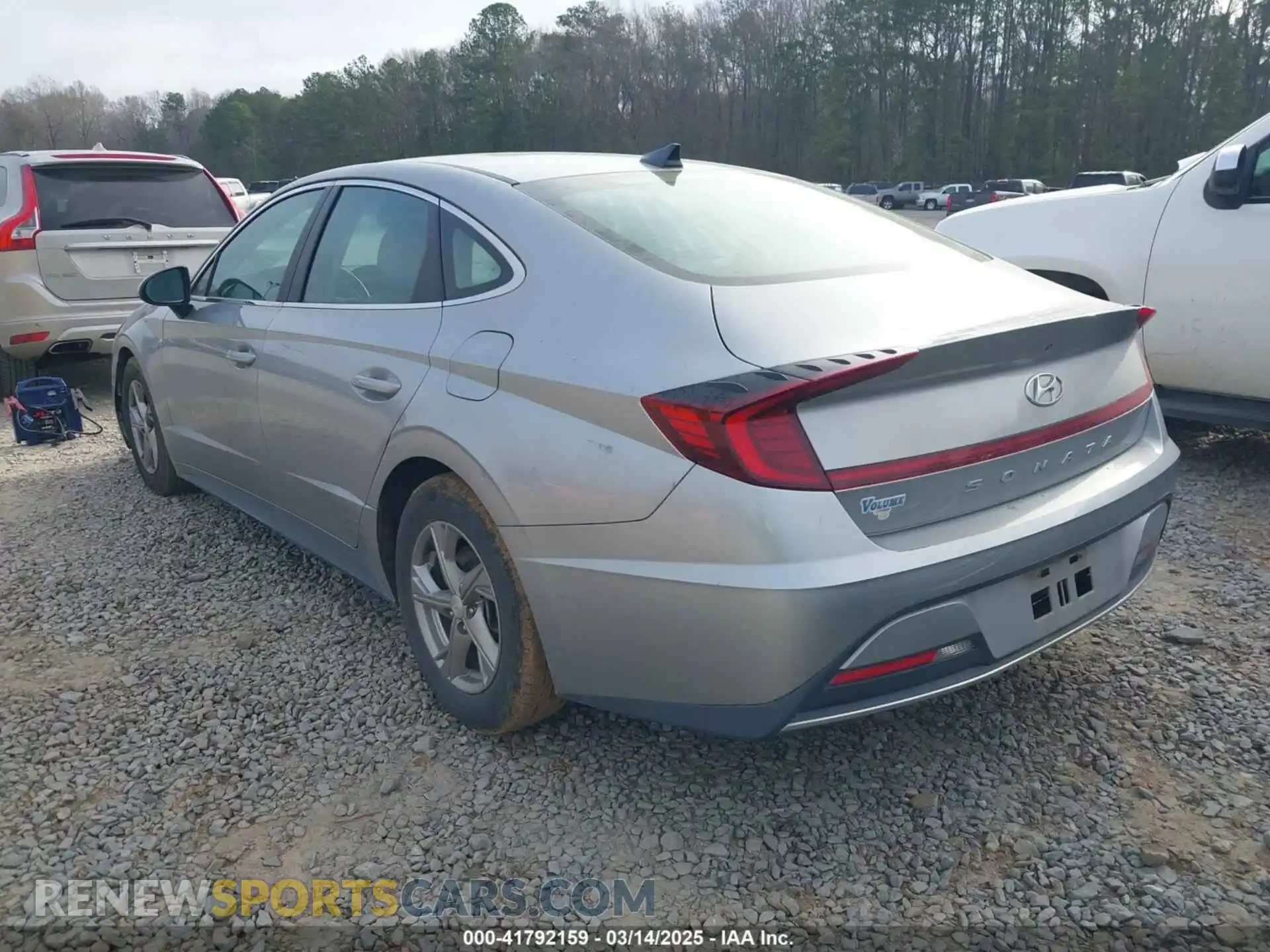 3 fotografías del automóvil dañado 5NPEG4JA0MH108871 HYUNDAI SONATA 2021