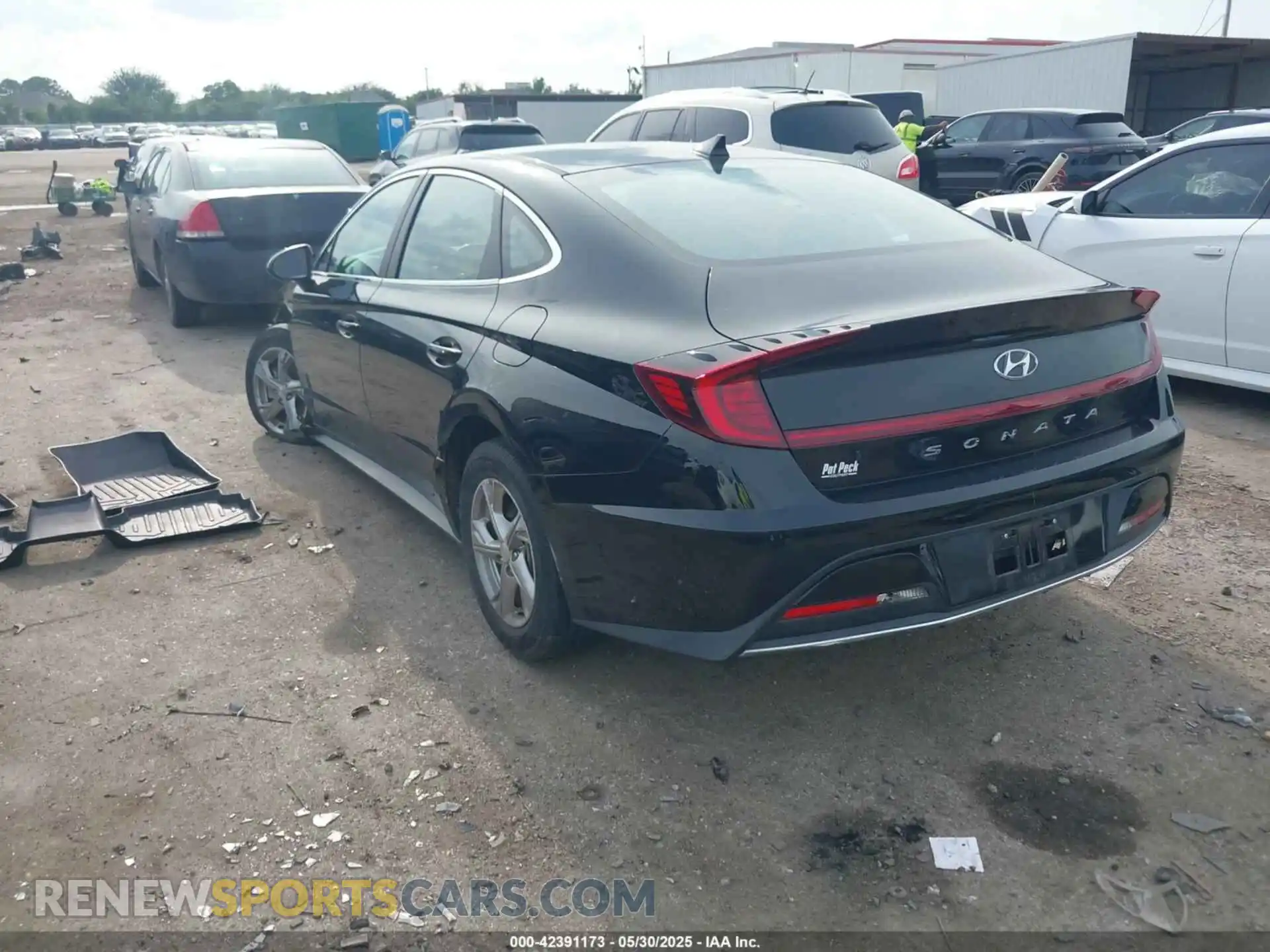 3 Photograph of a damaged car 5NPEG4JA0MH125461 HYUNDAI SONATA 2021