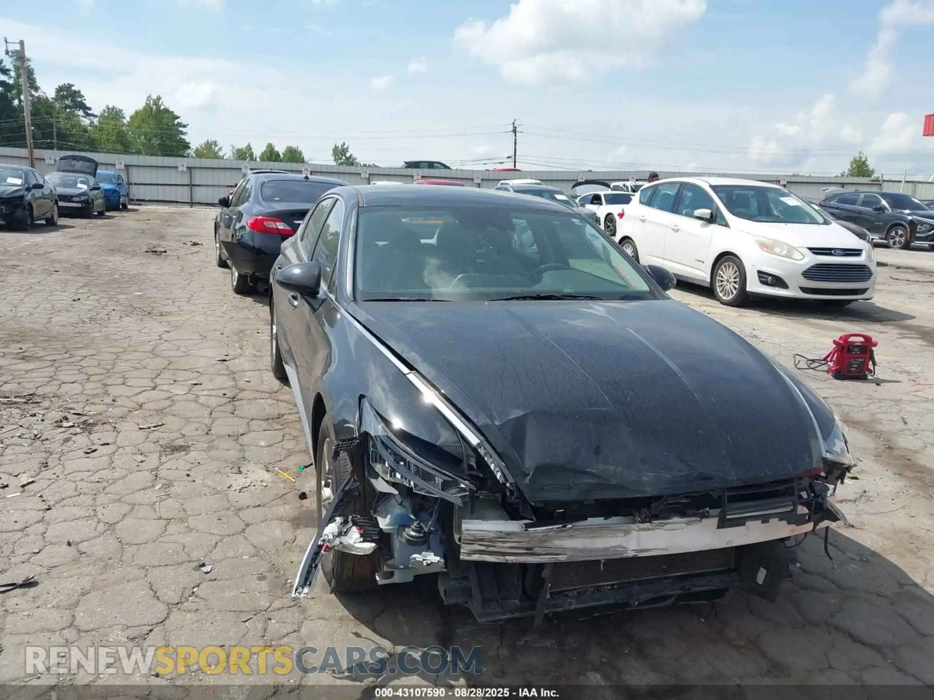 1 fotografías del automóvil dañado 5NPEG4JA0MH125489 HYUNDAI SONATA 2021