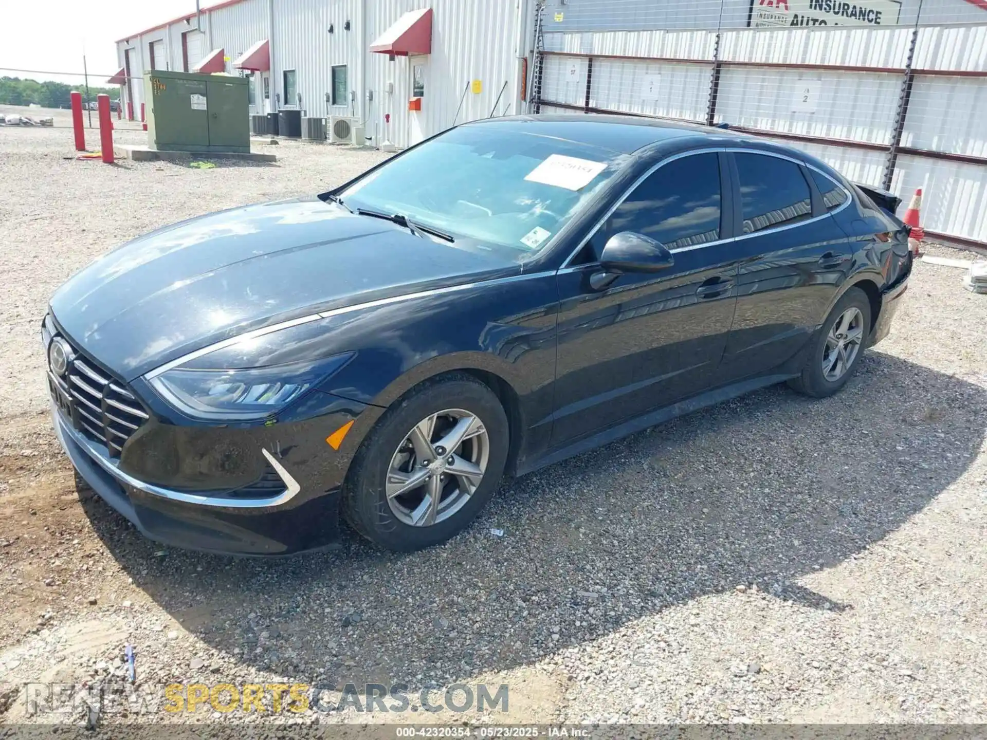 2 Photograph of a damaged car 5NPEG4JA1MH079669 HYUNDAI SONATA 2021