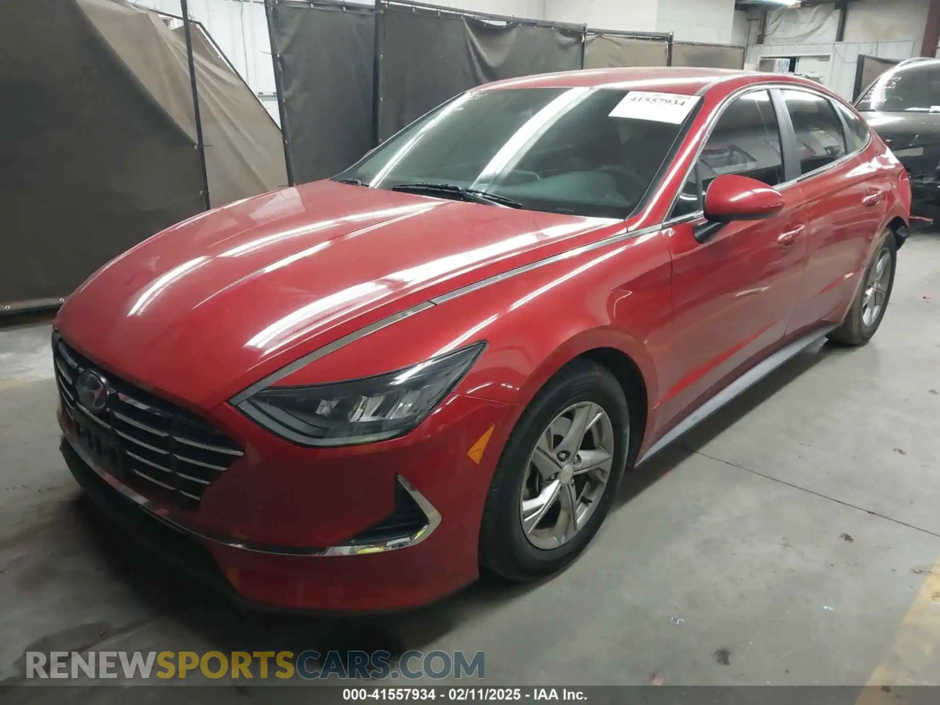 2 Photograph of a damaged car 5NPEG4JA1MH080644 HYUNDAI SONATA 2021