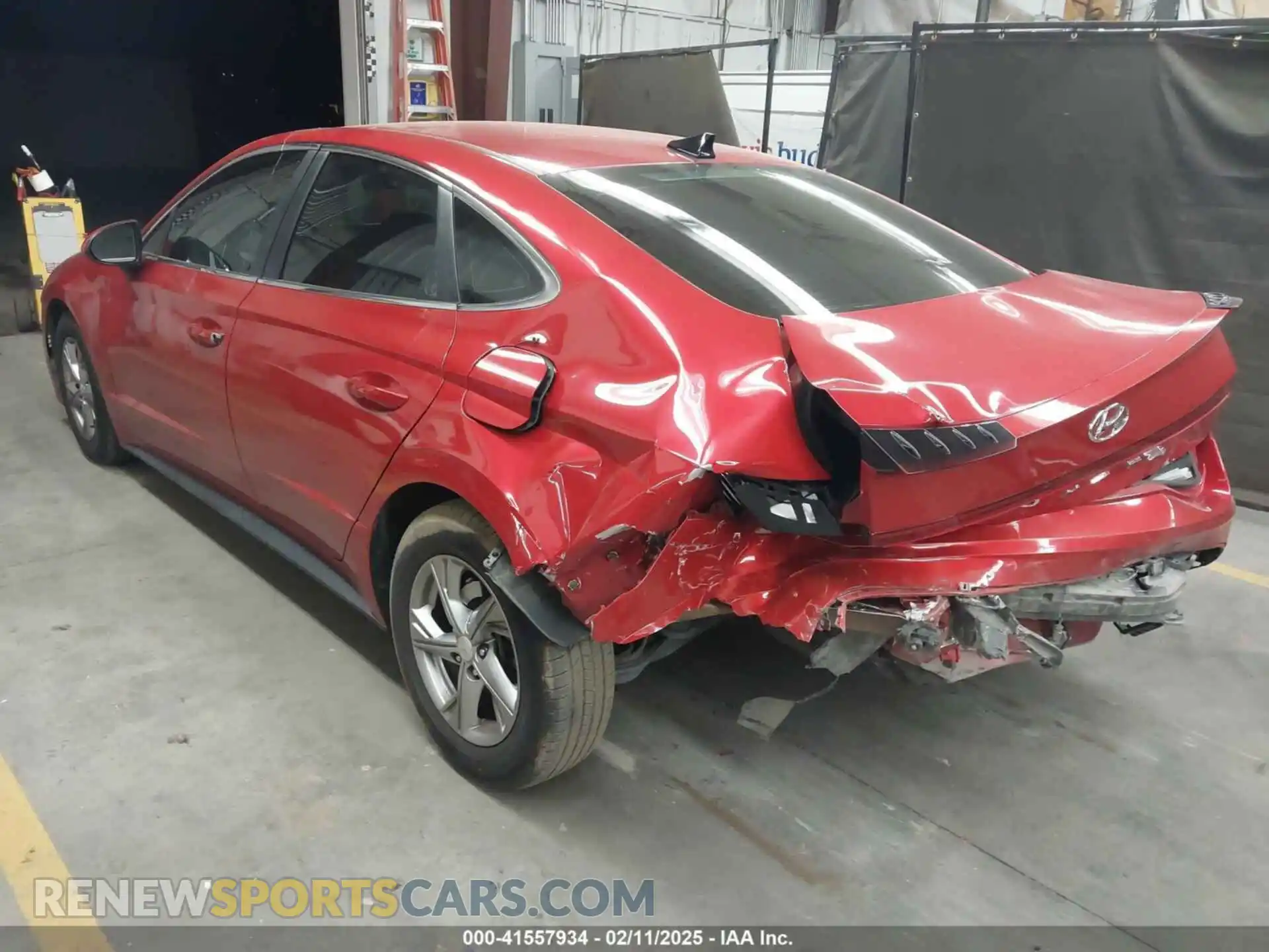 3 Photograph of a damaged car 5NPEG4JA1MH080644 HYUNDAI SONATA 2021