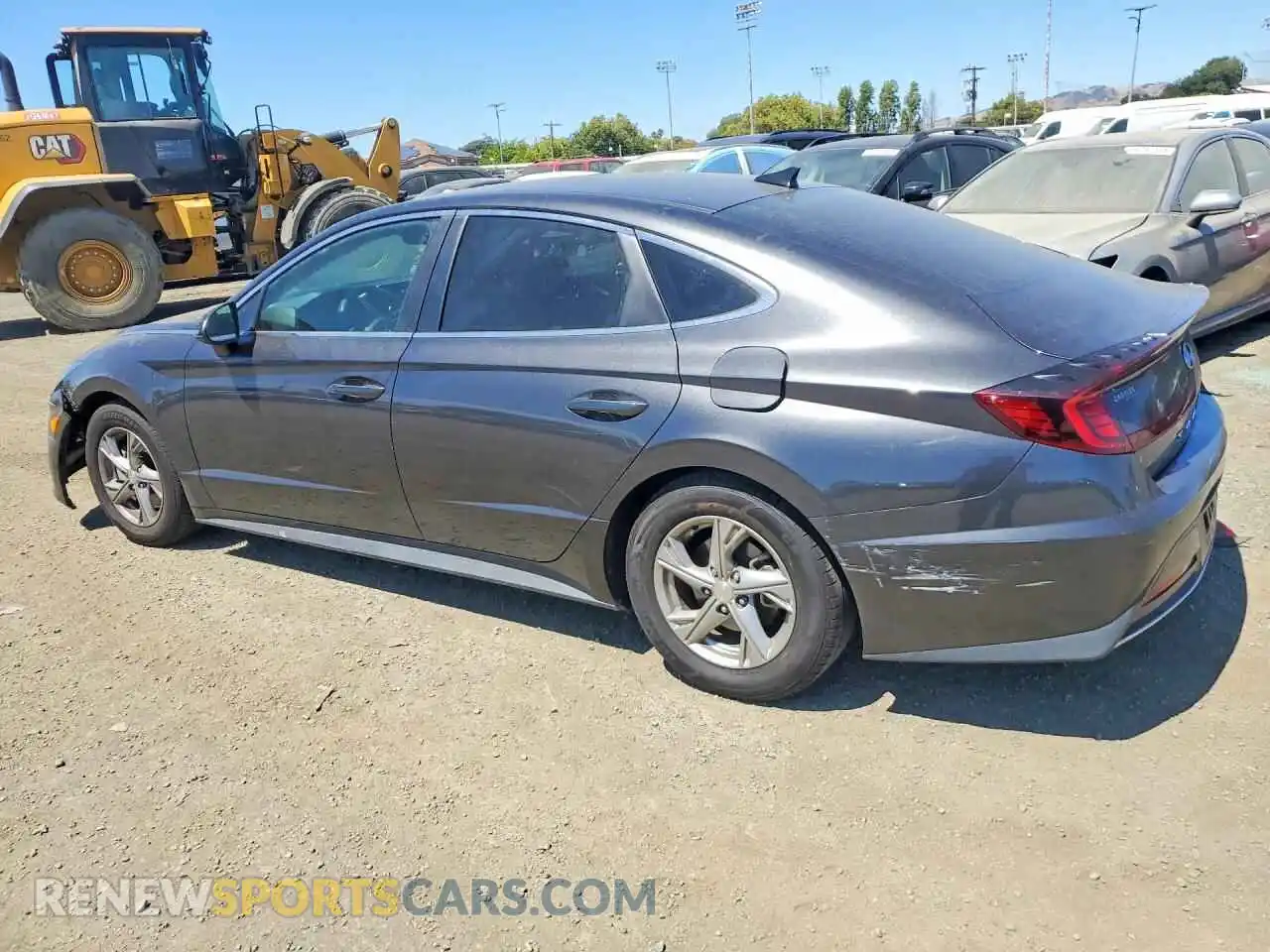 2 Photograph of a damaged car 5NPEG4JA1MH104098 HYUNDAI SONATA 2021