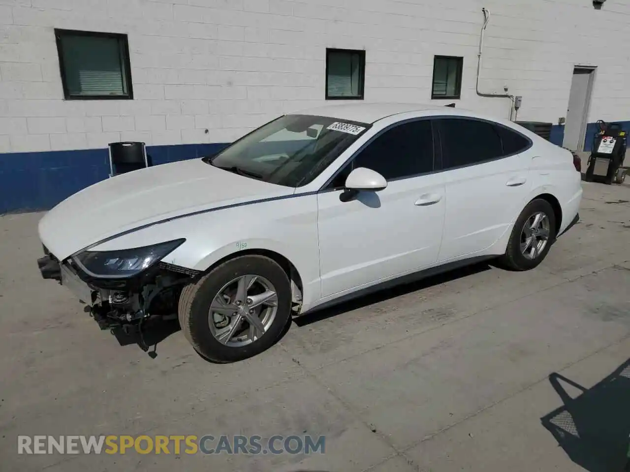 1 Photograph of a damaged car 5NPEG4JA1MH113061 HYUNDAI SONATA 2021