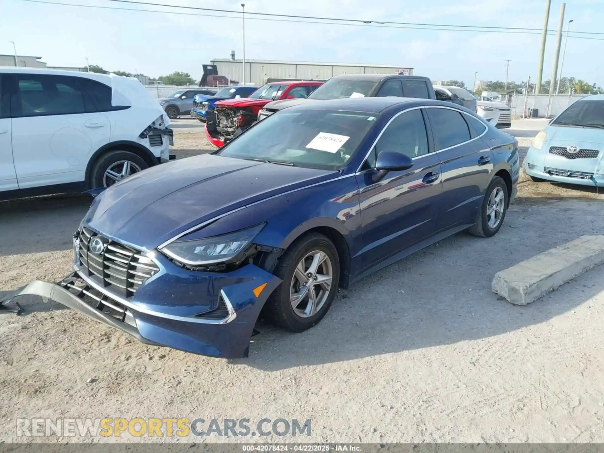 2 Фотография поврежденного автомобиля 5NPEG4JA1MH124013 HYUNDAI SONATA 2021