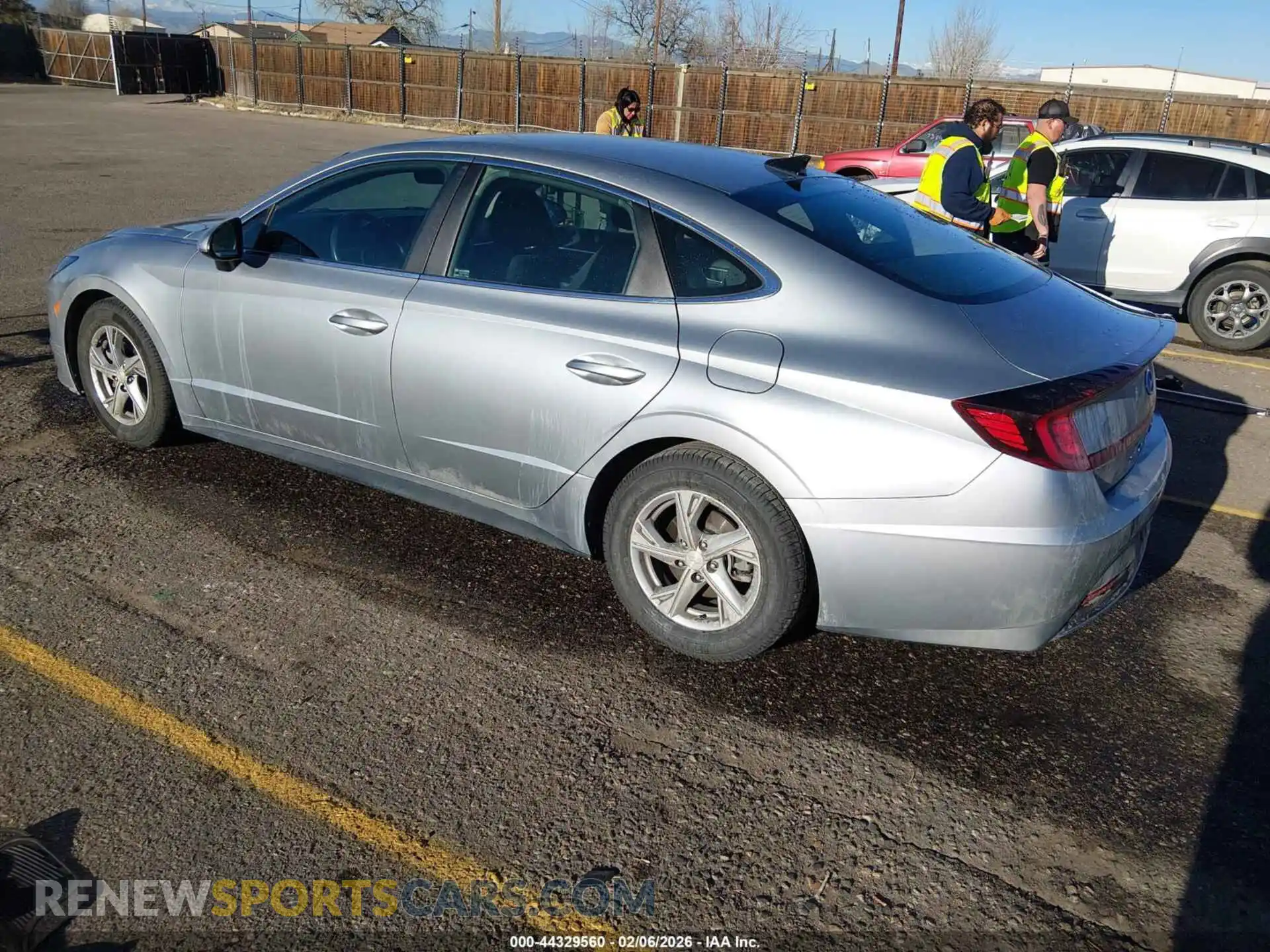 3 Photograph of a damaged car 5NPEG4JA1MH128496 HYUNDAI SONATA 2021