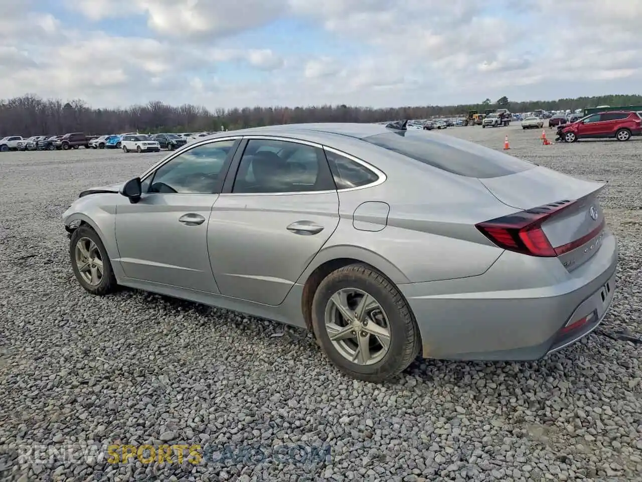 2 Photograph of a damaged car 5NPEG4JA2MH064484 HYUNDAI SONATA 2021