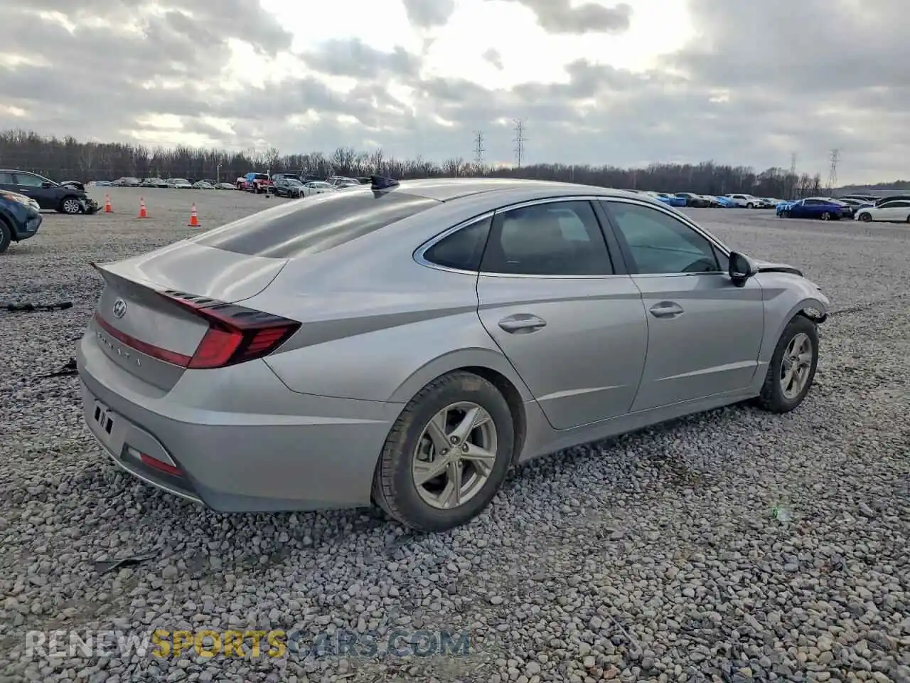 3 Photograph of a damaged car 5NPEG4JA2MH064484 HYUNDAI SONATA 2021