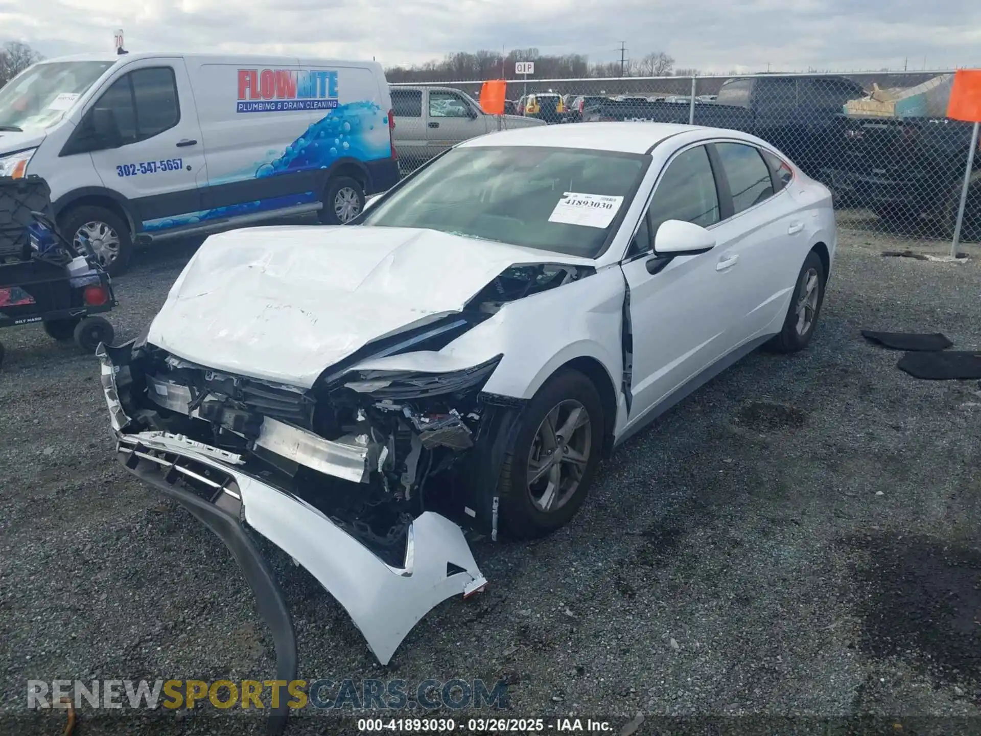 2 Photograph of a damaged car 5NPEG4JA2MH079504 HYUNDAI SONATA 2021