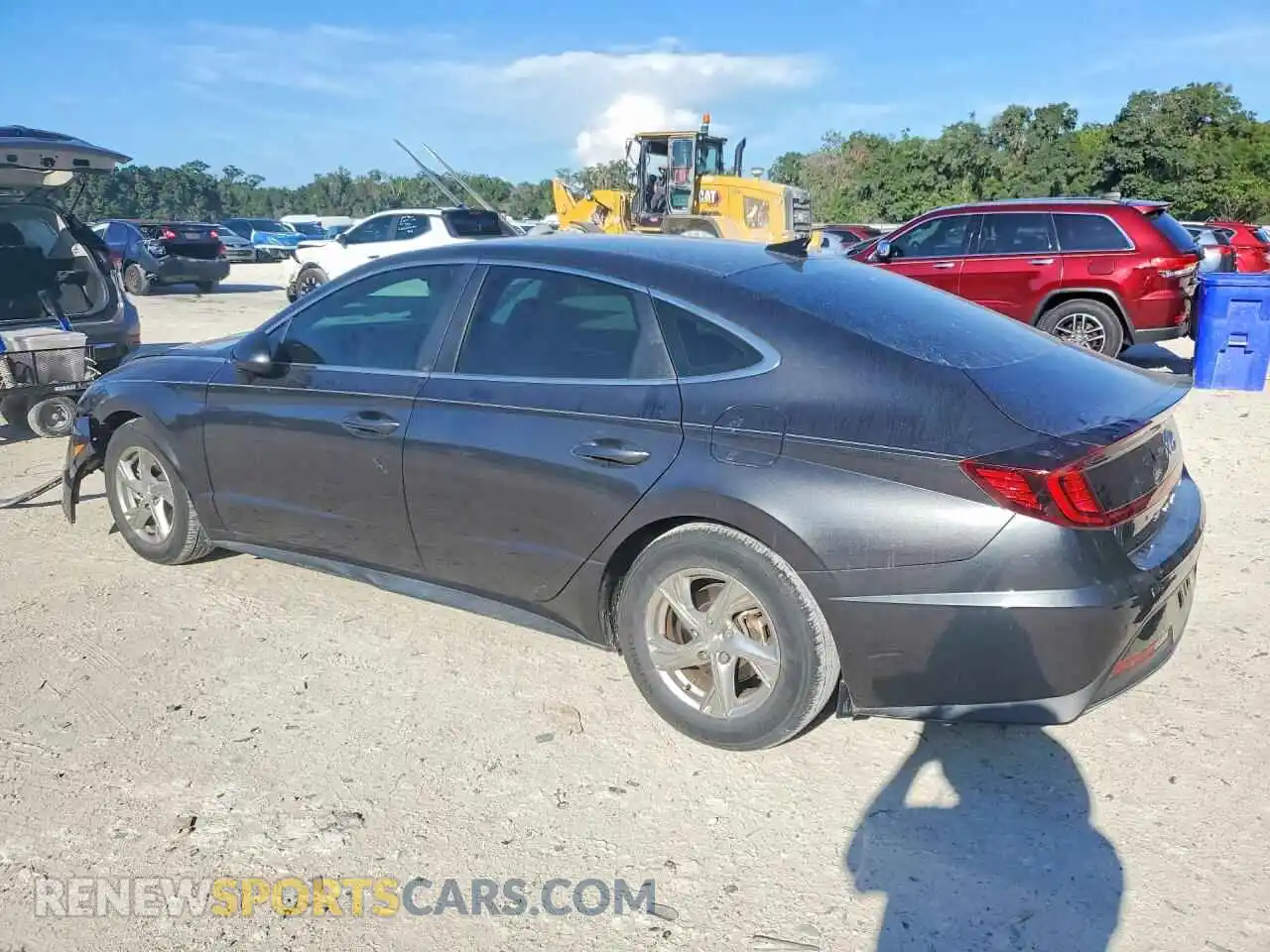 2 Photograph of a damaged car 5NPEG4JA2MH118785 HYUNDAI SONATA 2021