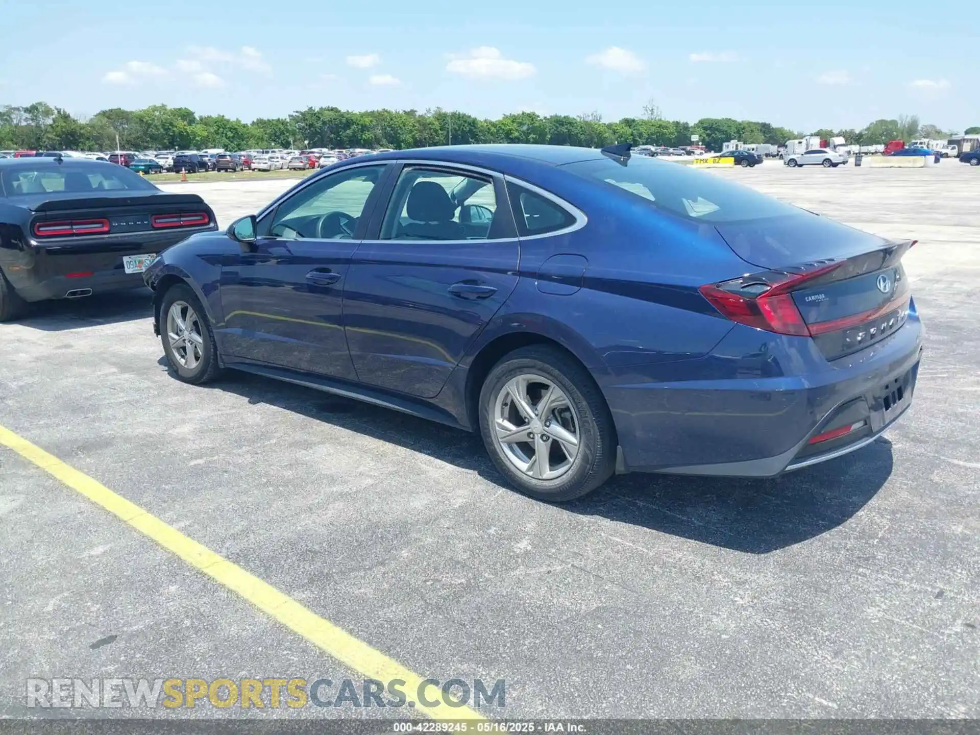 3 fotografías del automóvil dañado 5NPEG4JA2MH122402 HYUNDAI SONATA 2021