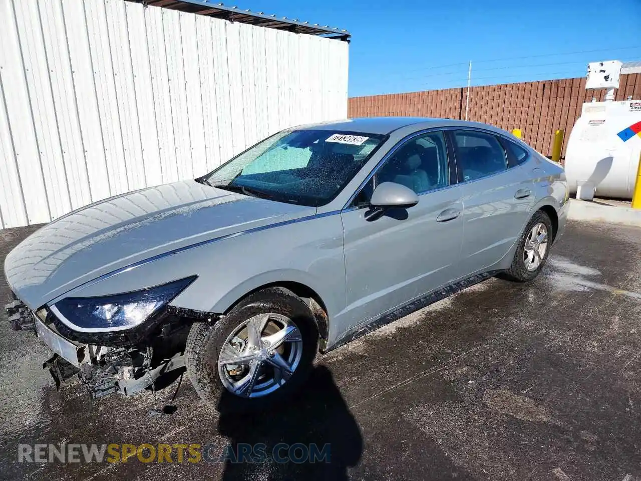 1 Photograph of a damaged car 5NPEG4JA2MH127647 HYUNDAI SONATA 2021