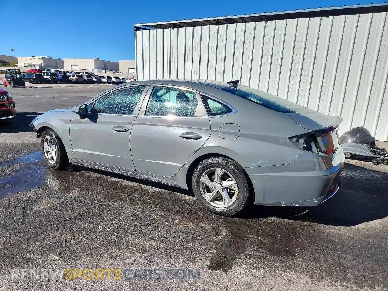 2 Photograph of a damaged car 5NPEG4JA2MH127647 HYUNDAI SONATA 2021