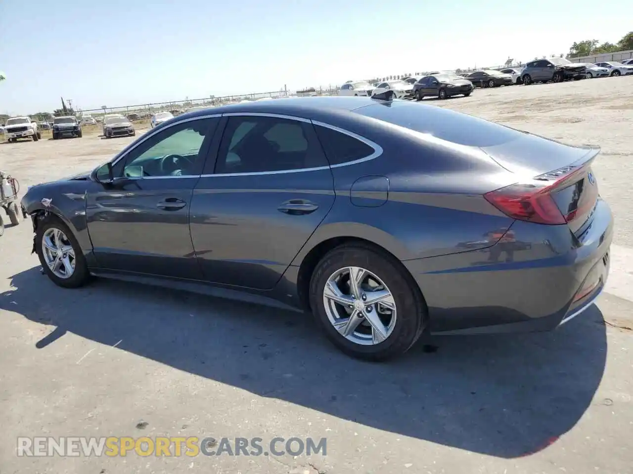 2 Photograph of a damaged car 5NPEG4JA3MH073047 HYUNDAI SONATA 2021