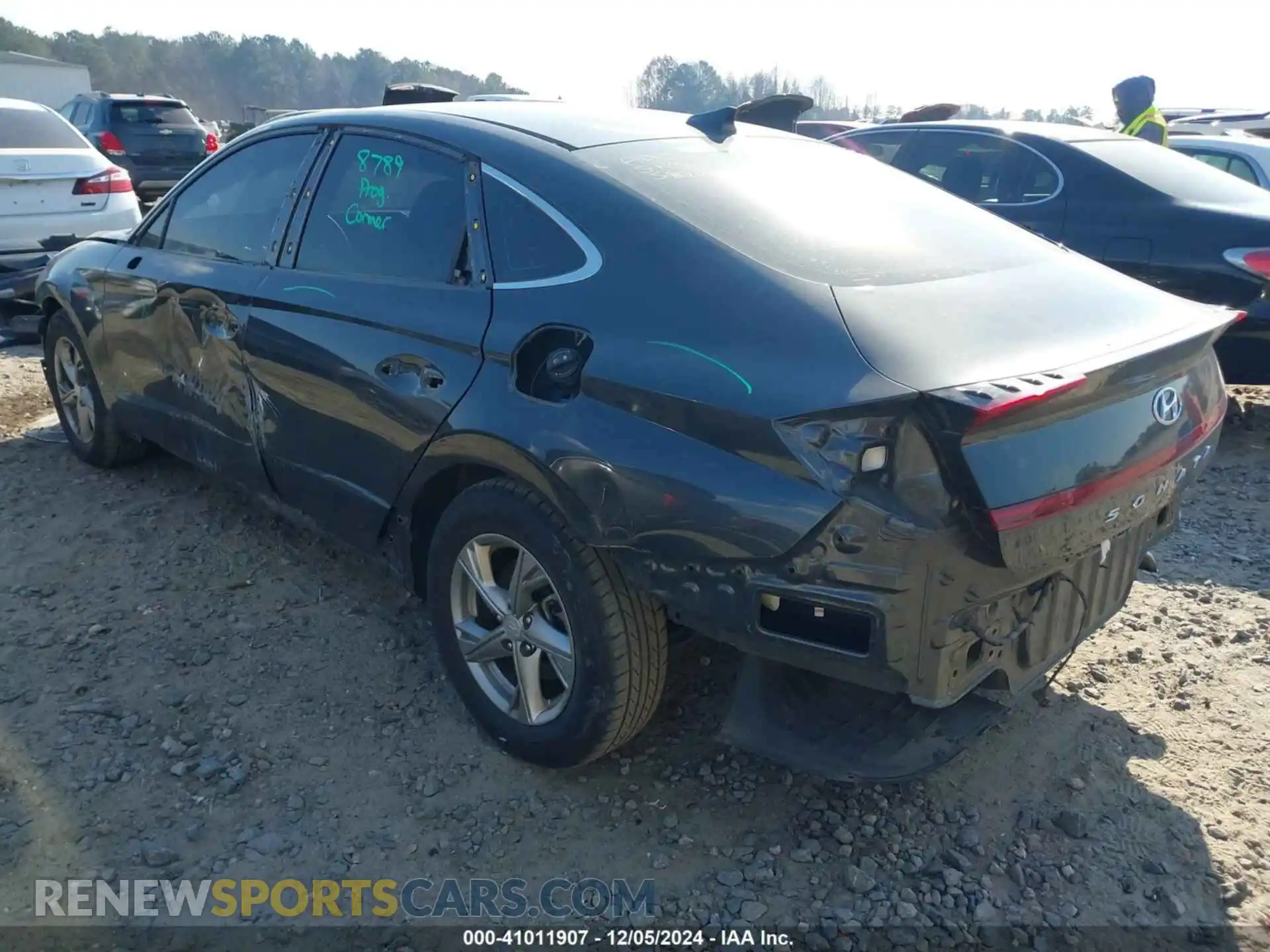 3 Фотография поврежденного автомобиля 5NPEG4JA3MH073291 HYUNDAI SONATA 2021
