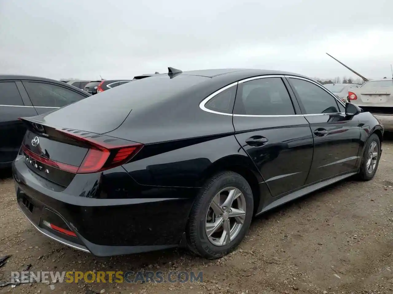 3 Photograph of a damaged car 5NPEG4JA3MH075526 HYUNDAI SONATA 2021