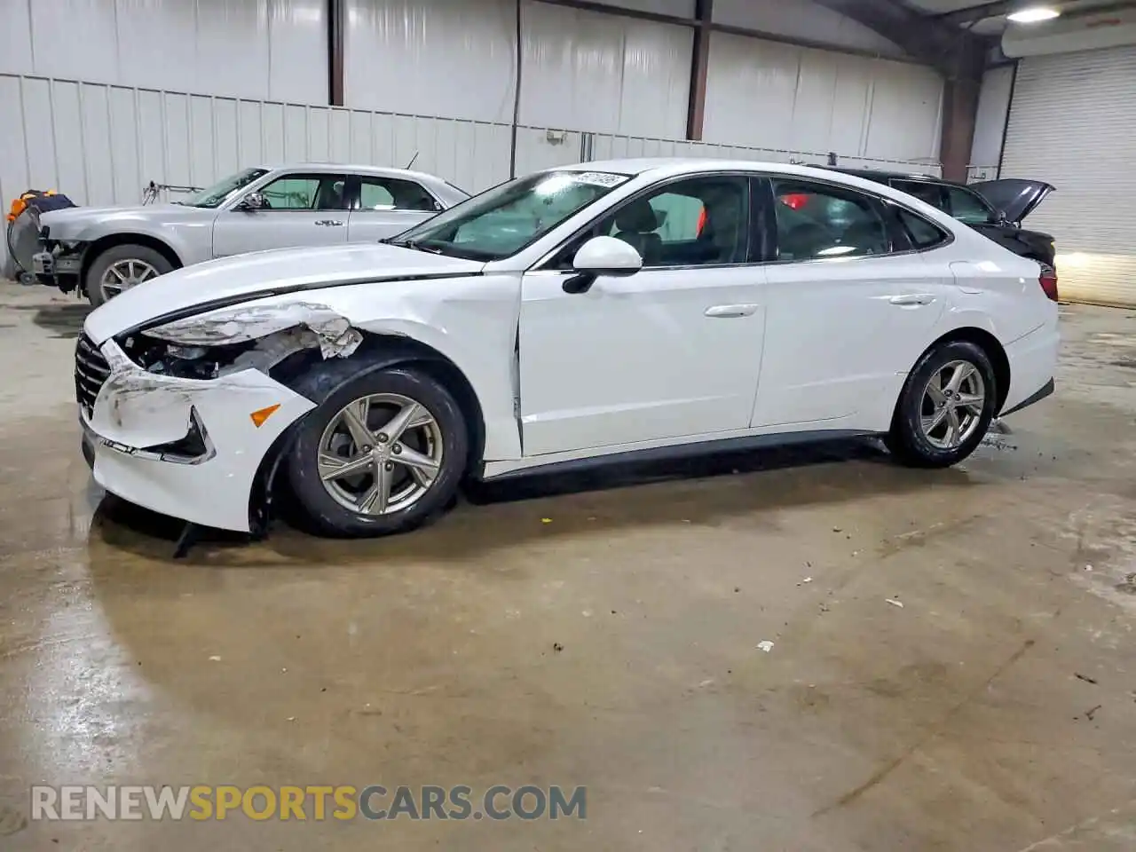 1 Photograph of a damaged car 5NPEG4JA3MH078247 HYUNDAI SONATA 2021