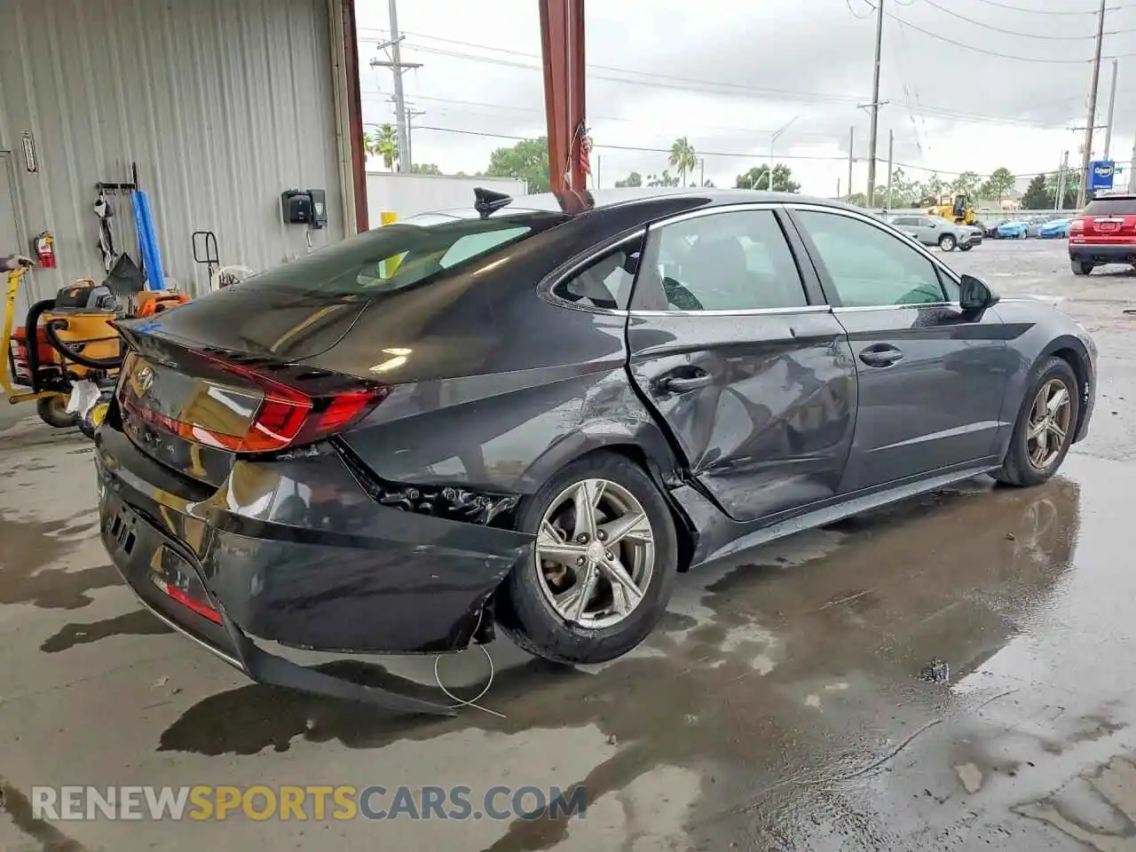 3 Photograph of a damaged car 5NPEG4JA3MH097235 HYUNDAI SONATA 2021