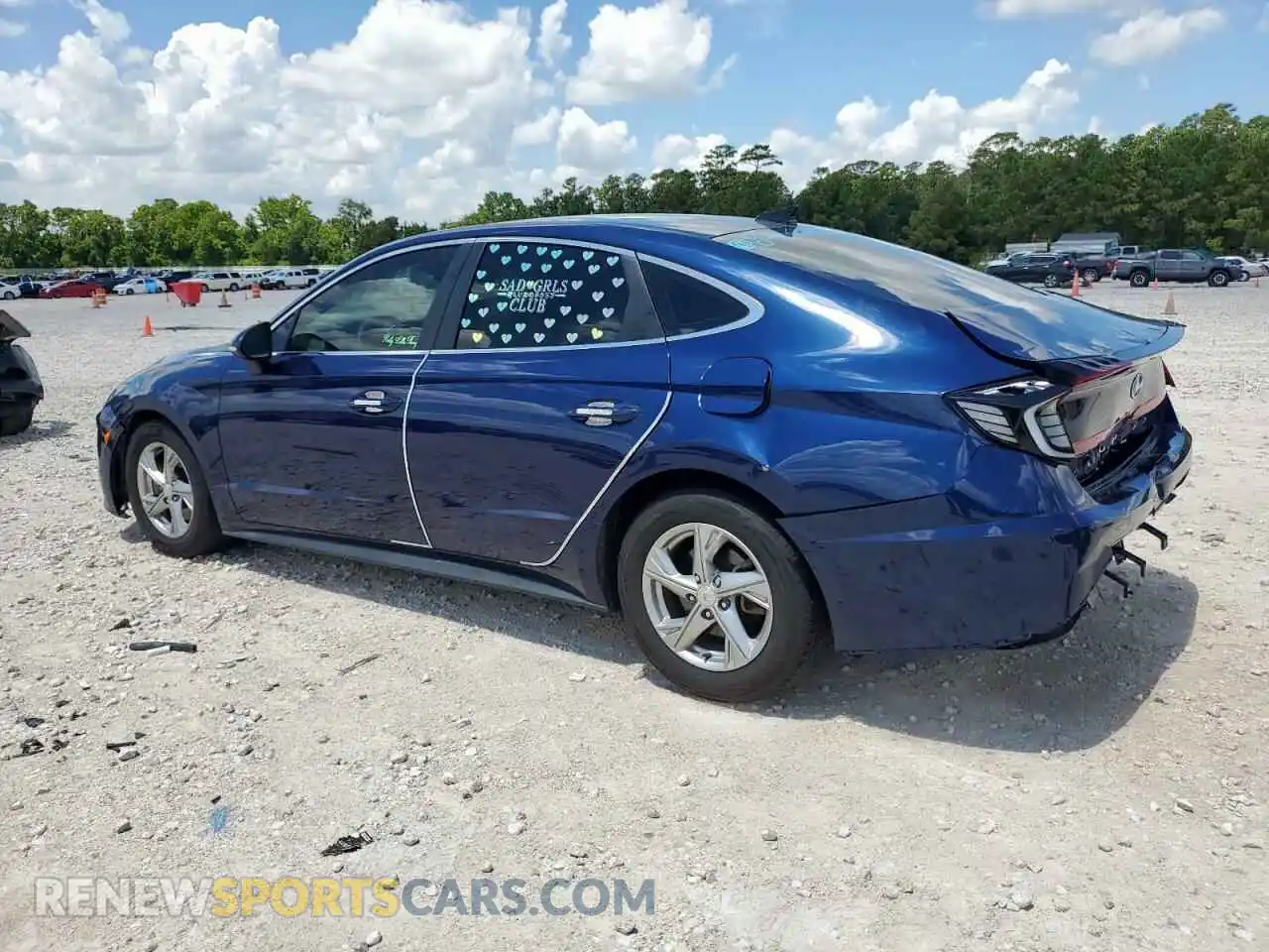 2 Photograph of a damaged car 5NPEG4JA3MH103809 HYUNDAI SONATA 2021