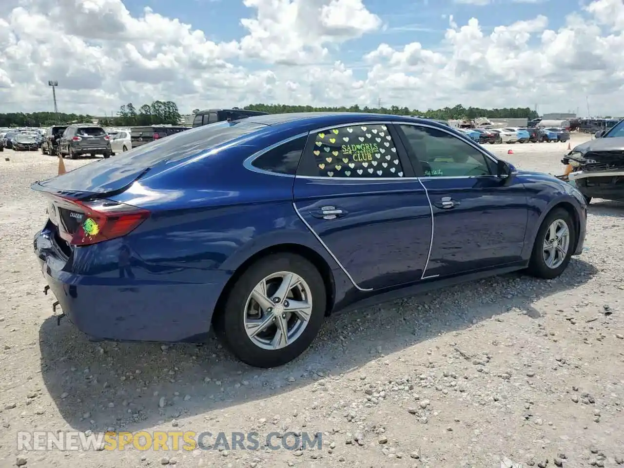 3 Photograph of a damaged car 5NPEG4JA3MH103809 HYUNDAI SONATA 2021