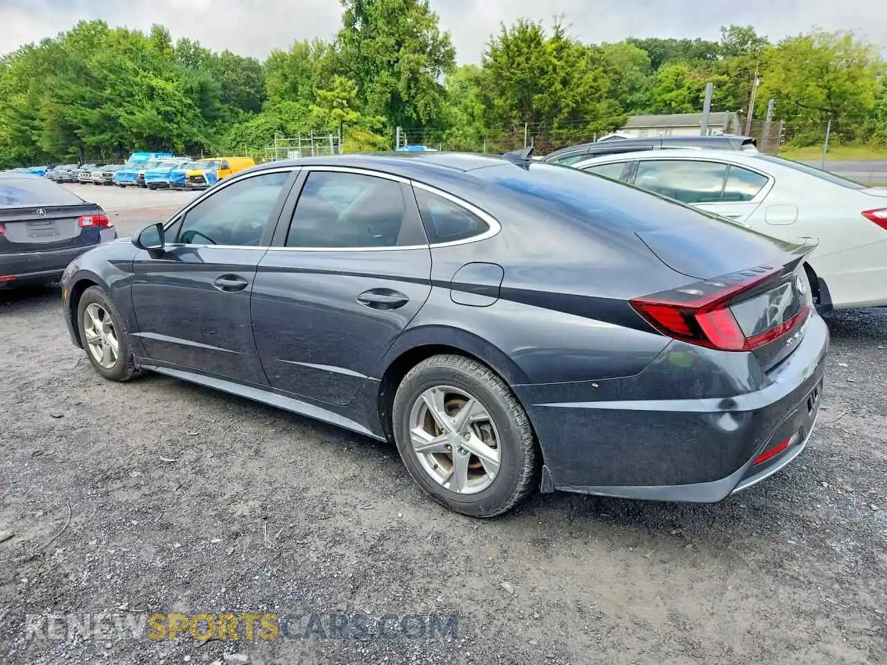 2 Photograph of a damaged car 5NPEG4JA3MH118990 HYUNDAI SONATA 2021