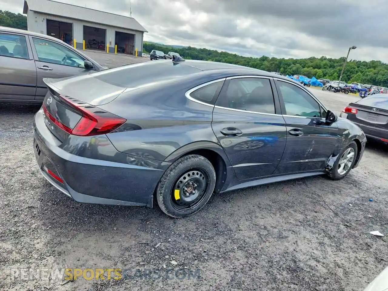 3 Photograph of a damaged car 5NPEG4JA3MH118990 HYUNDAI SONATA 2021