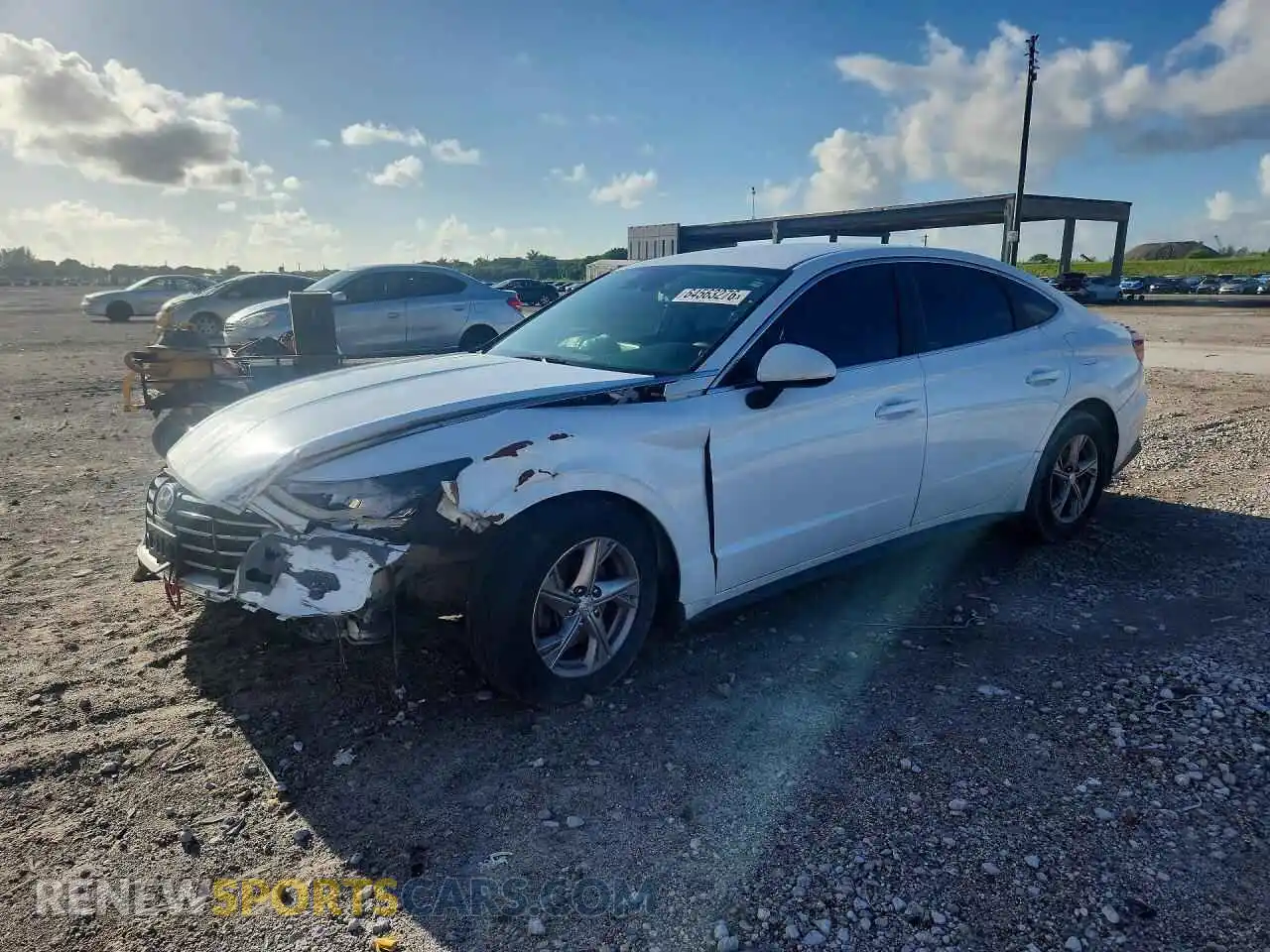 1 Фотография поврежденного автомобиля 5NPEG4JA3MH120724 HYUNDAI SONATA 2021