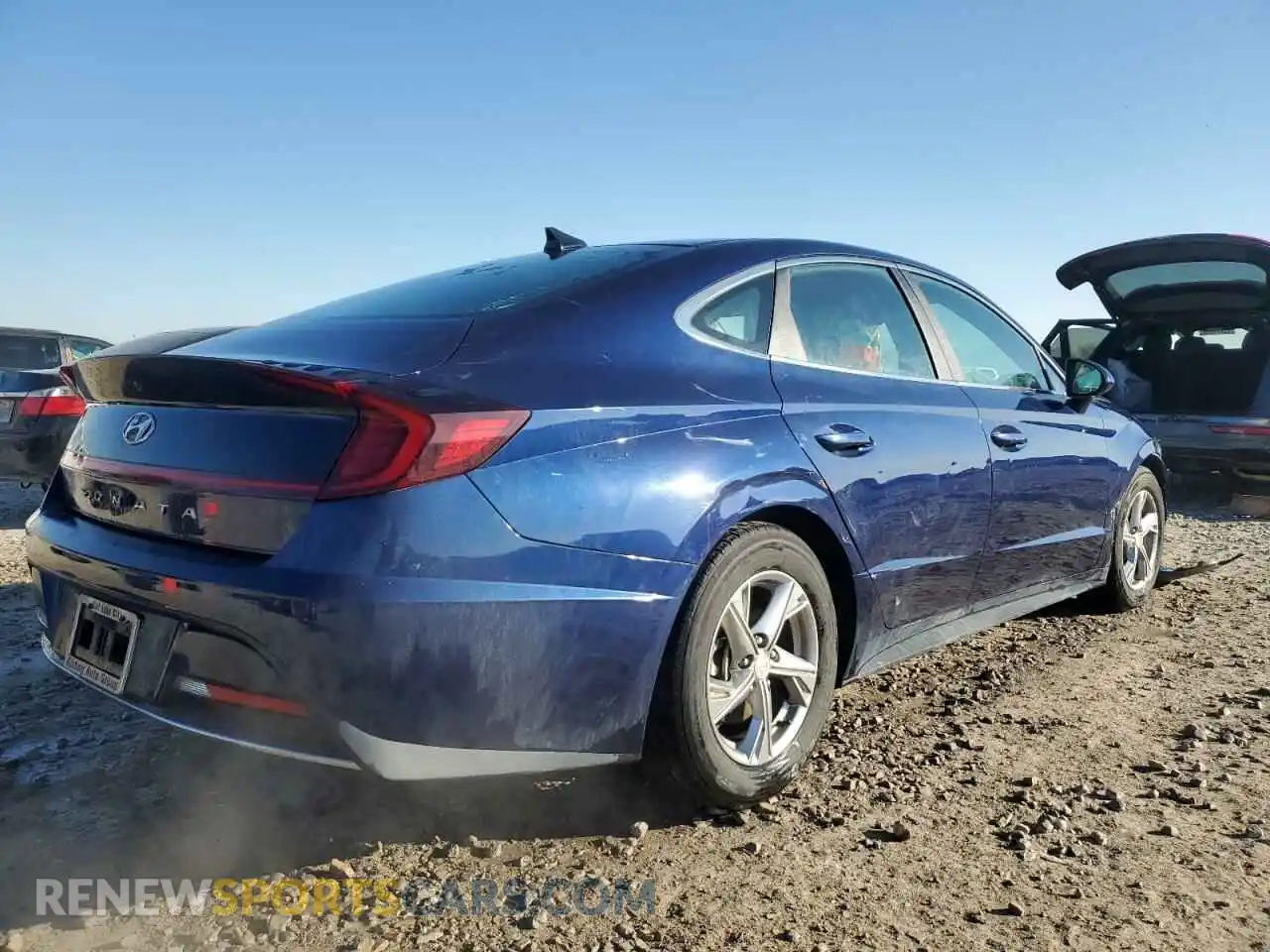 3 Photograph of a damaged car 5NPEG4JA3MH125325 HYUNDAI SONATA 2021