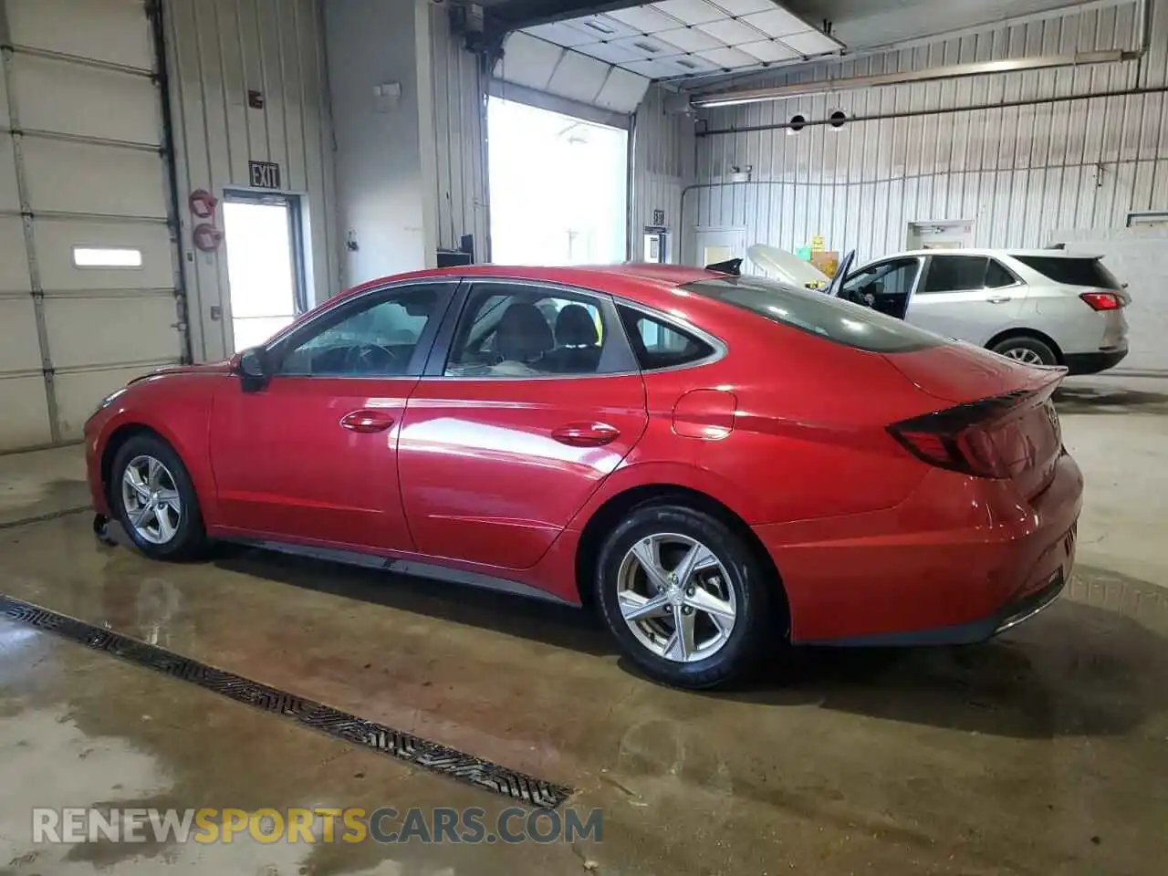2 Photograph of a damaged car 5NPEG4JA3MH131318 HYUNDAI SONATA 2021