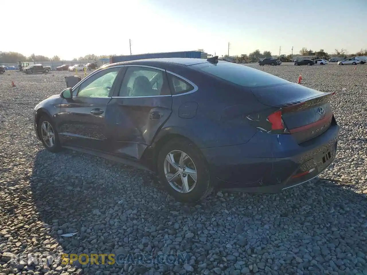 2 Photograph of a damaged car 5NPEG4JA4MH074658 HYUNDAI SONATA 2021