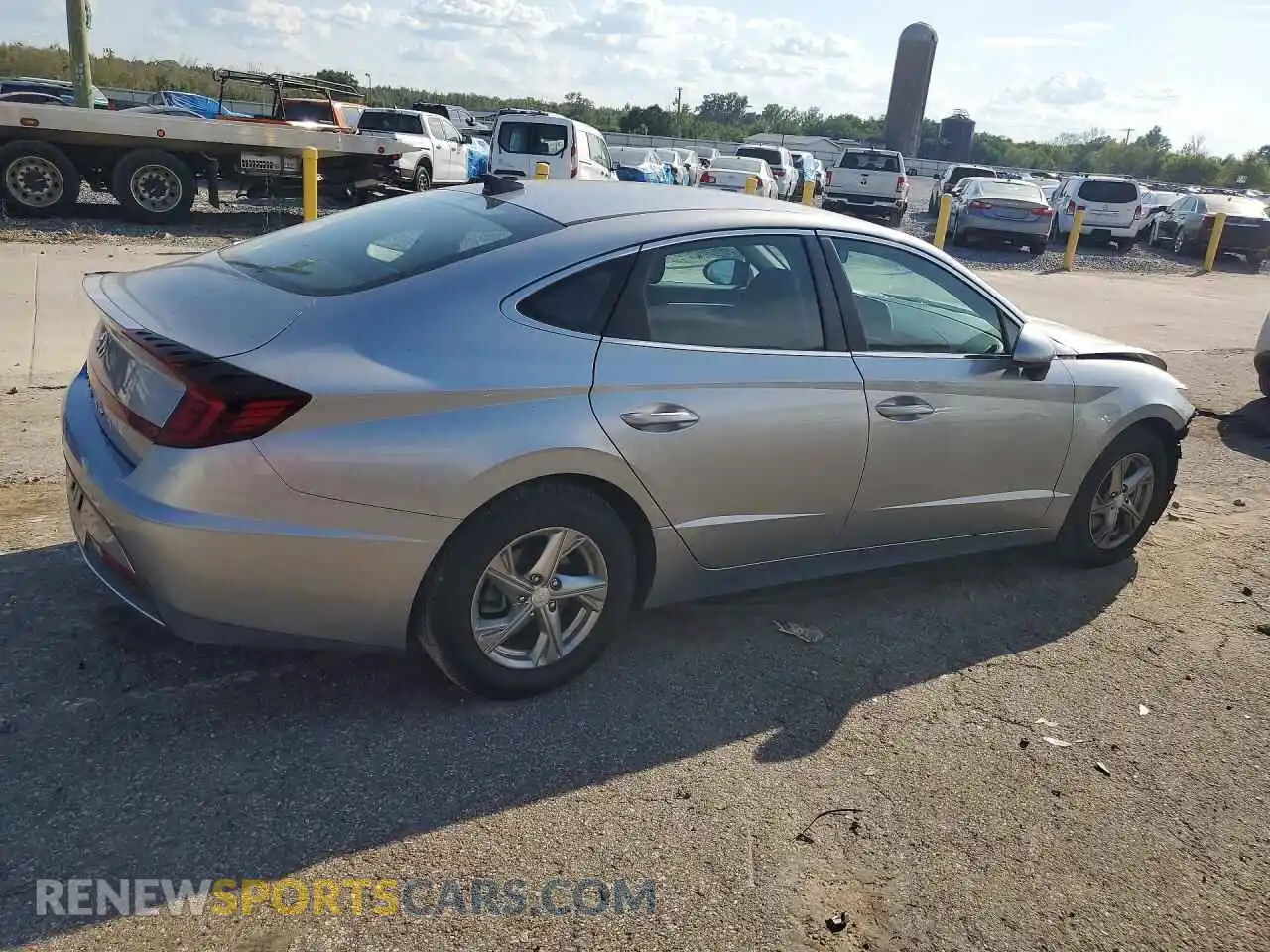 3 Photograph of a damaged car 5NPEG4JA4MH079536 HYUNDAI SONATA 2021