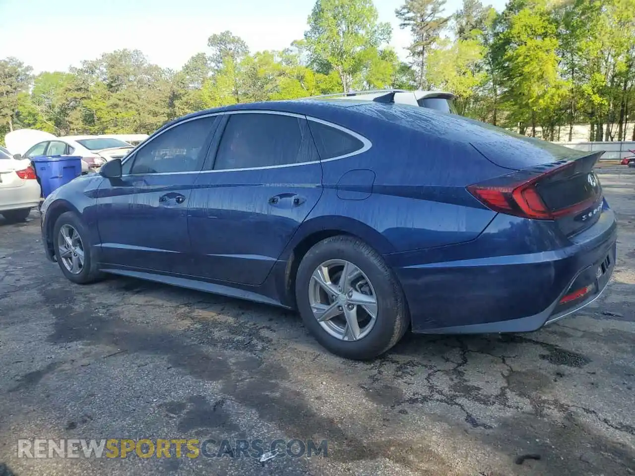 2 Photograph of a damaged car 5NPEG4JA4MH082758 HYUNDAI SONATA 2021