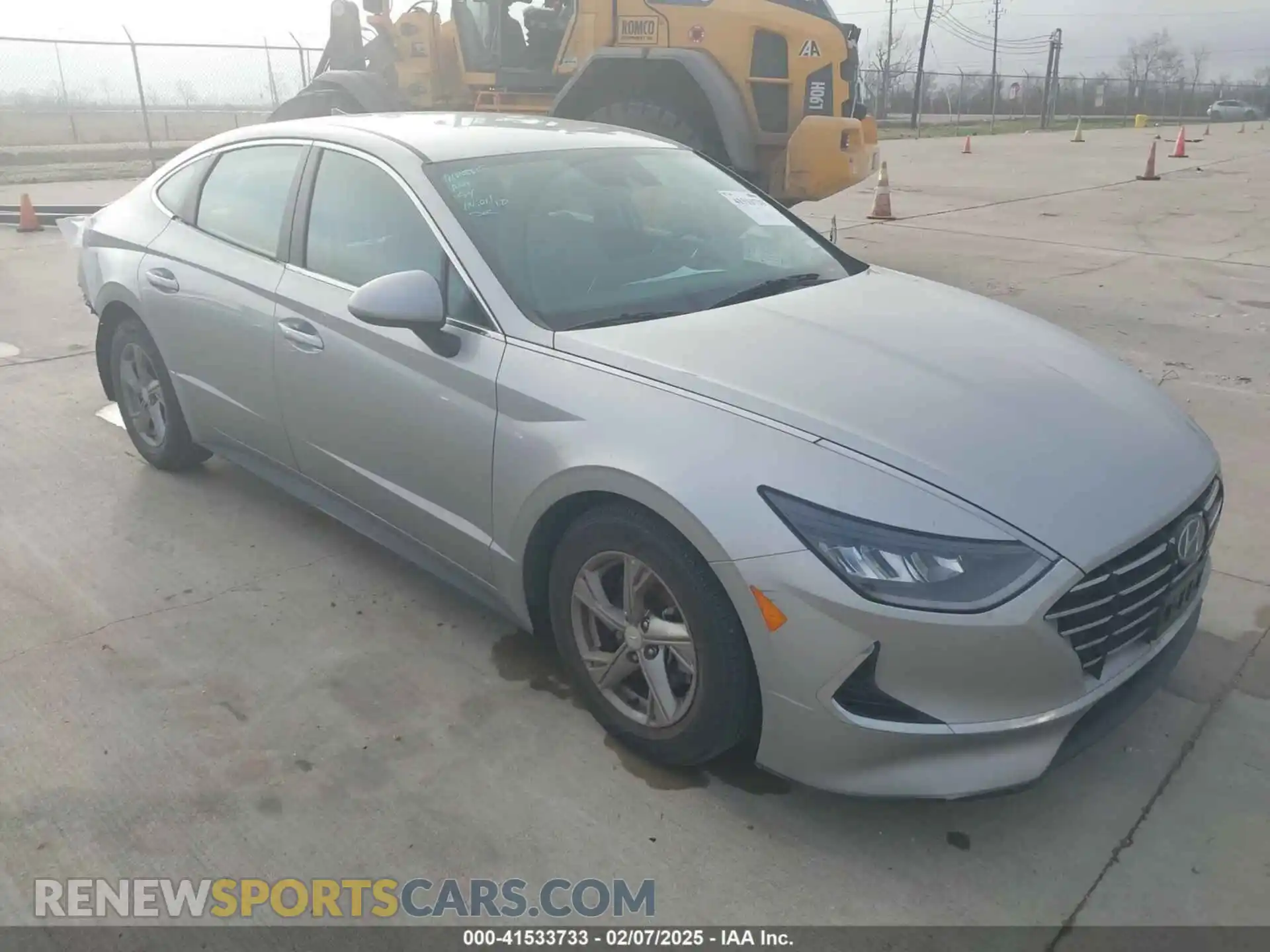 1 Photograph of a damaged car 5NPEG4JA4MH094229 HYUNDAI SONATA 2021