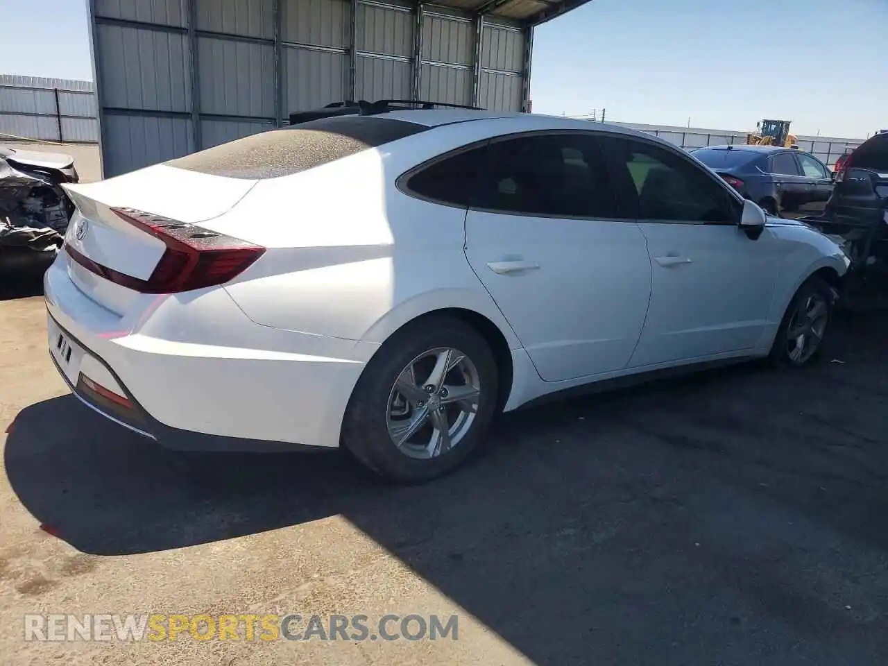 3 Photograph of a damaged car 5NPEG4JA4MH096207 HYUNDAI SONATA 2021