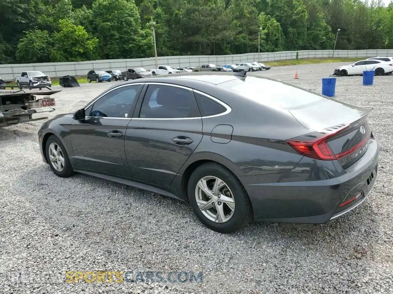 2 Photograph of a damaged car 5NPEG4JA4MH115726 HYUNDAI SONATA 2021