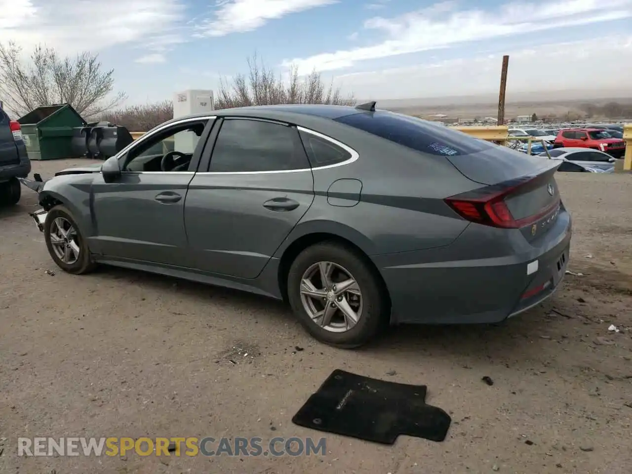 2 Photograph of a damaged car 5NPEG4JA4MH115998 HYUNDAI SONATA 2021