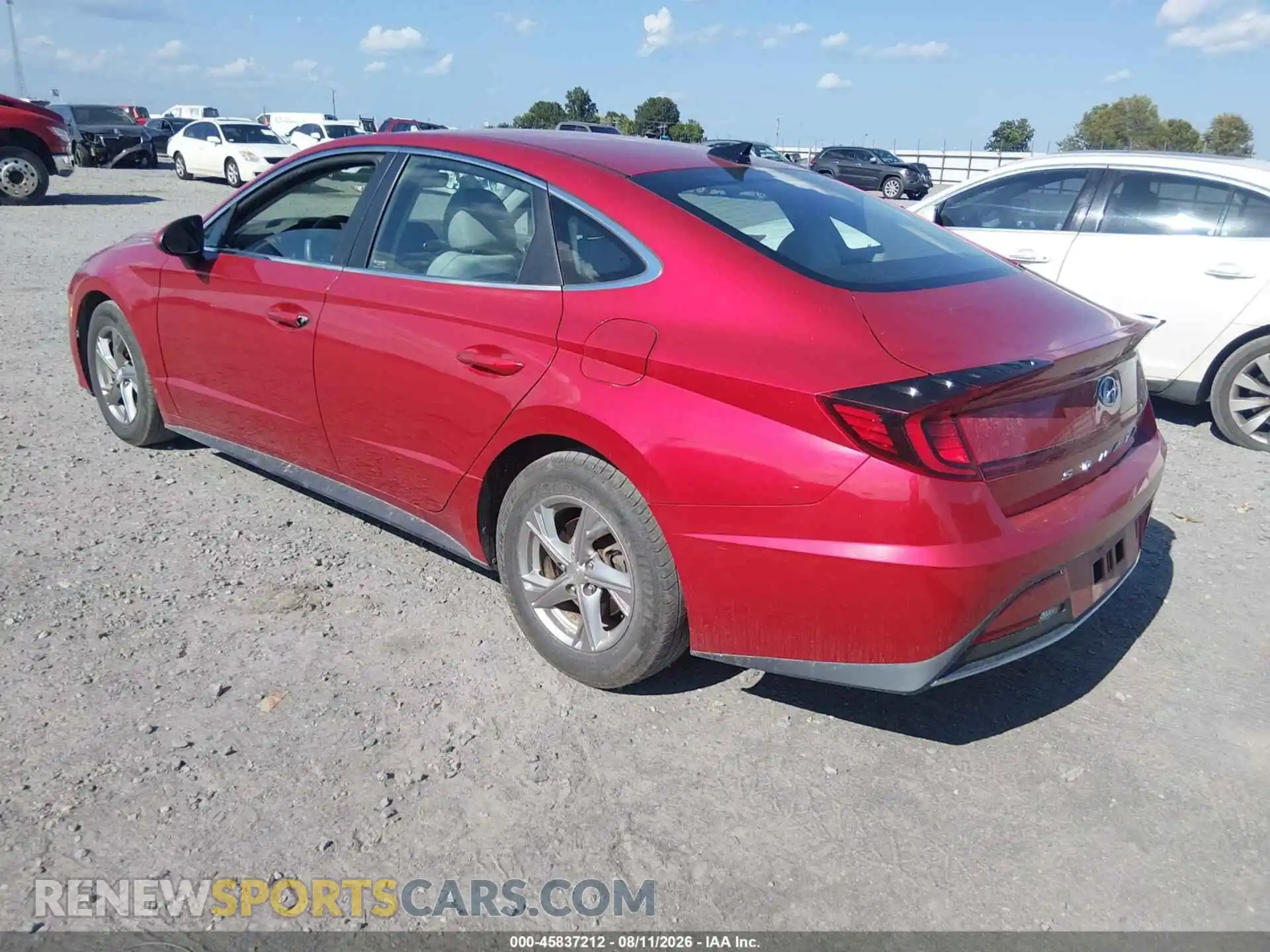 3 Photograph of a damaged car 5NPEG4JA4MH126838 HYUNDAI SONATA 2021