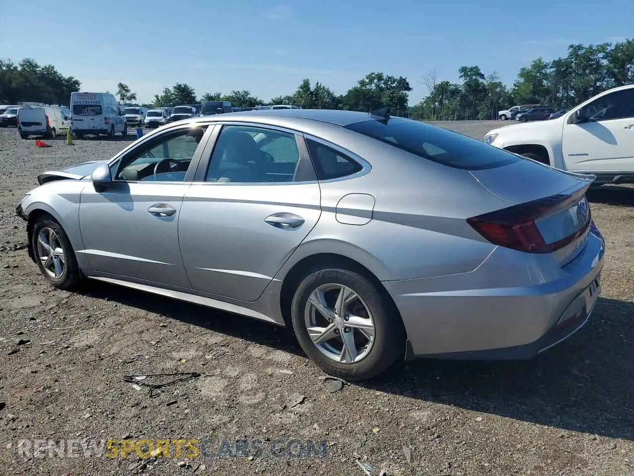2 Photograph of a damaged car 5NPEG4JA6MH076461 HYUNDAI SONATA 2021