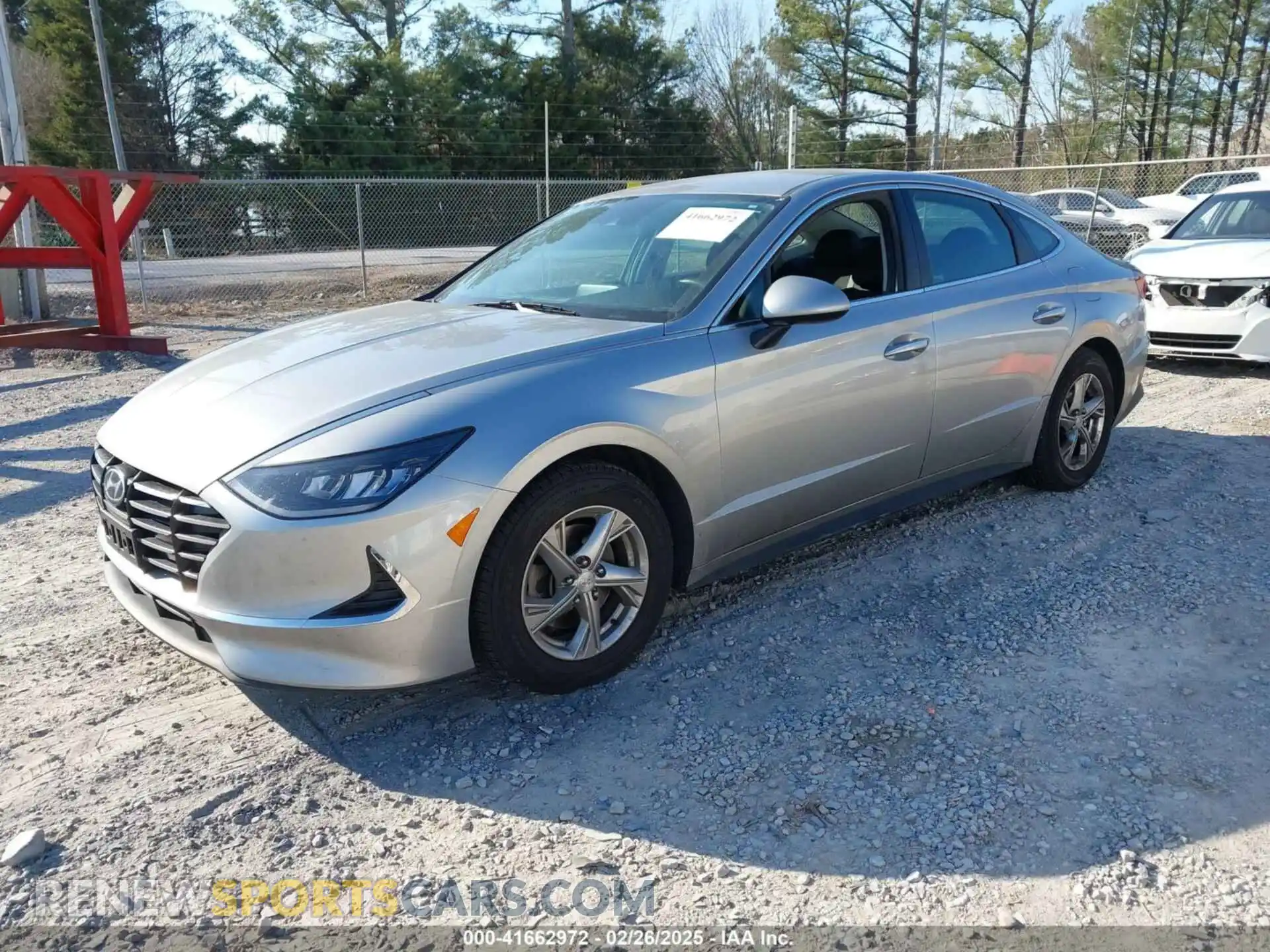 2 Photograph of a damaged car 5NPEG4JA6MH077836 HYUNDAI SONATA 2021