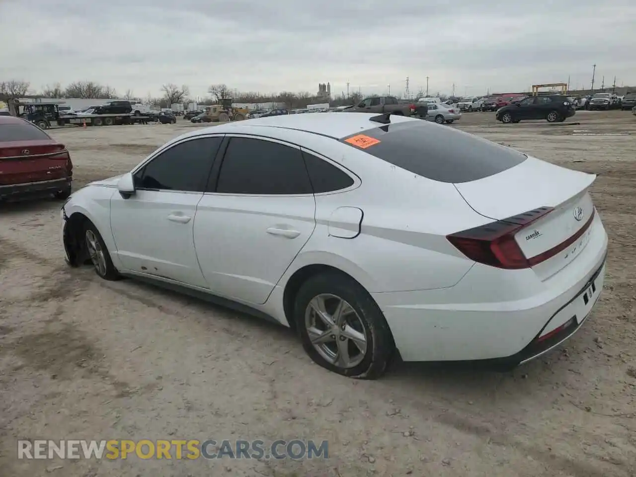2 Photograph of a damaged car 5NPEG4JA6MH078226 HYUNDAI SONATA 2021