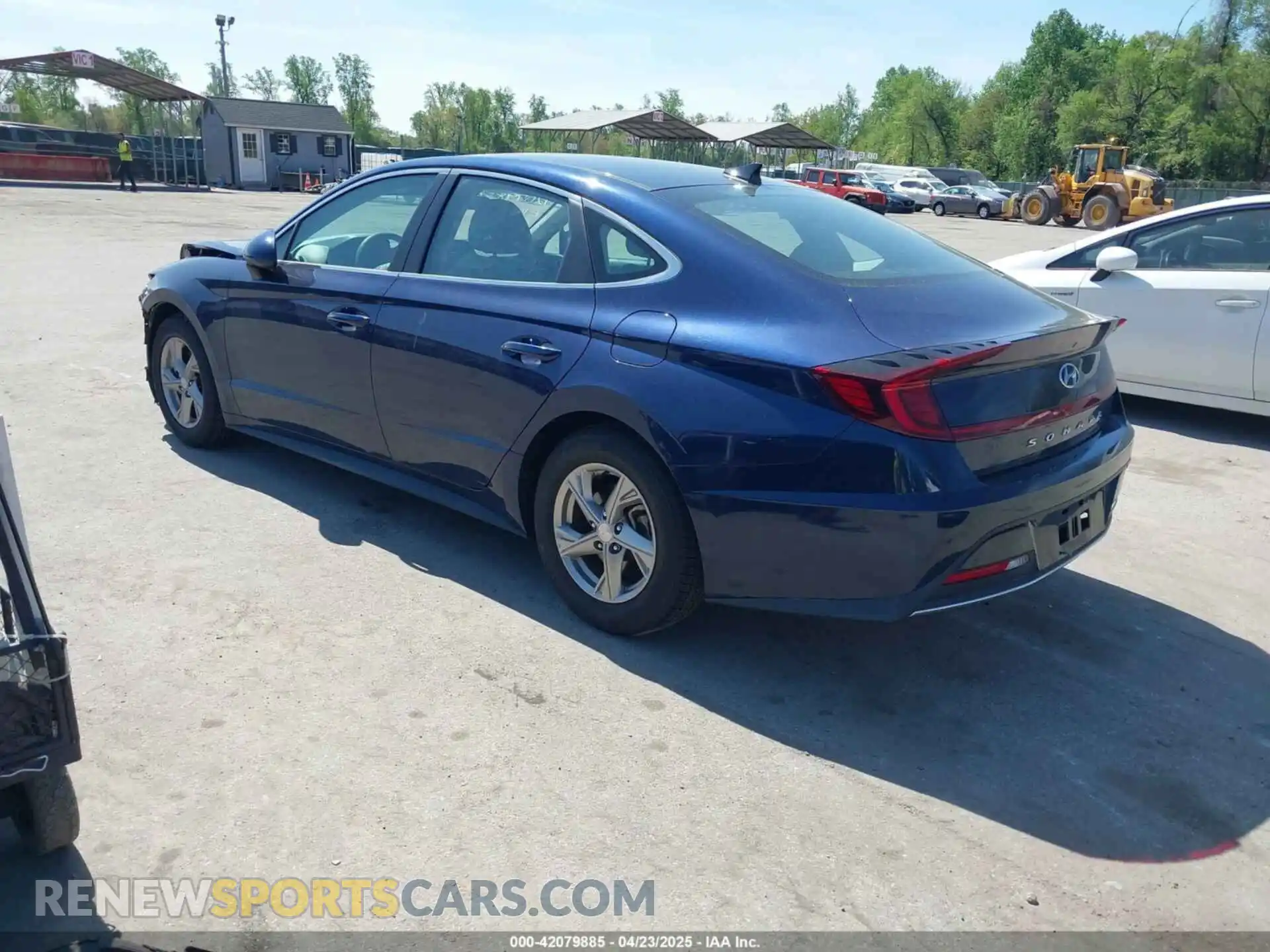 3 Photograph of a damaged car 5NPEG4JA6MH078288 HYUNDAI SONATA 2021