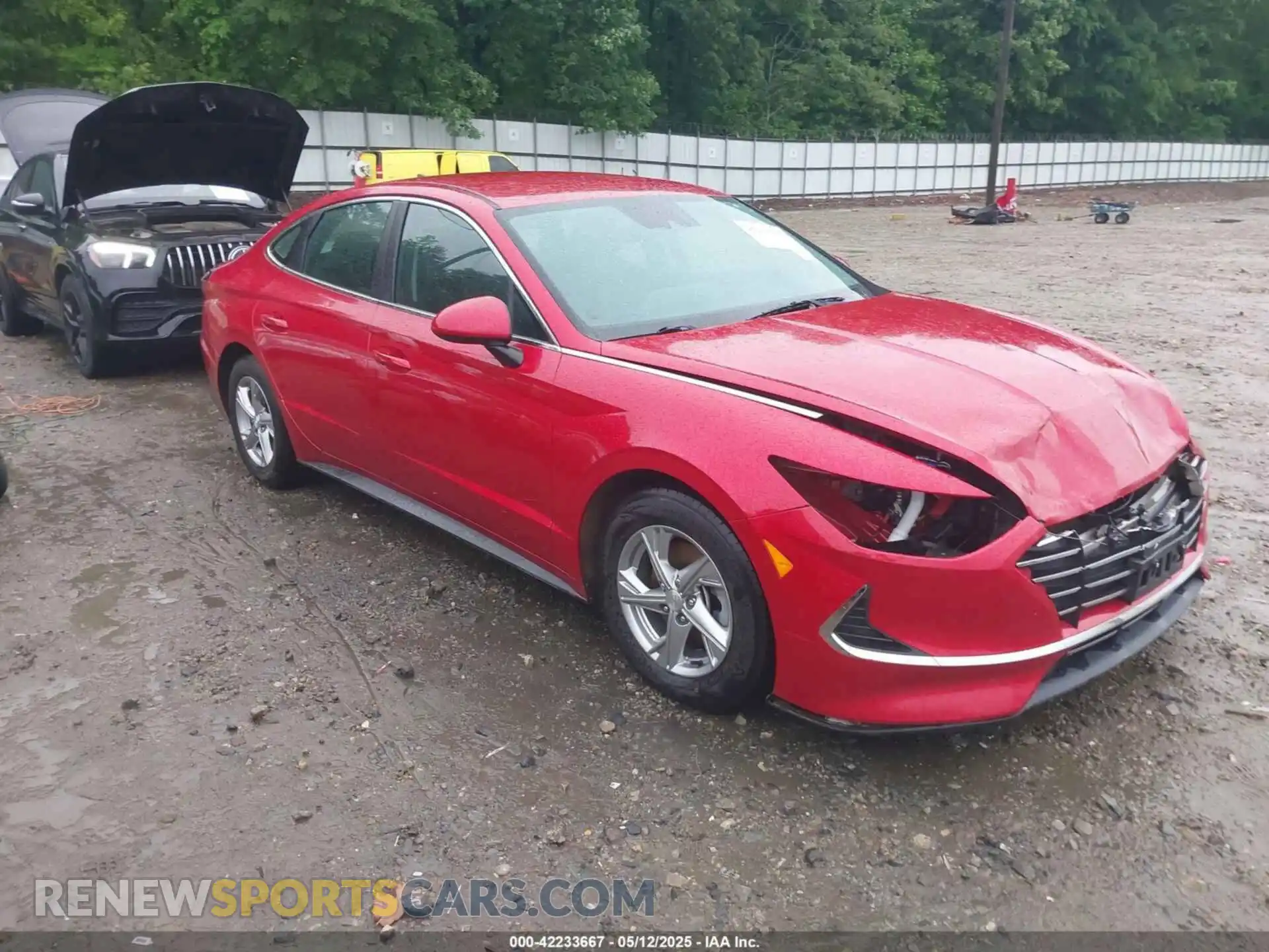 1 Photograph of a damaged car 5NPEG4JA6MH080378 HYUNDAI SONATA 2021