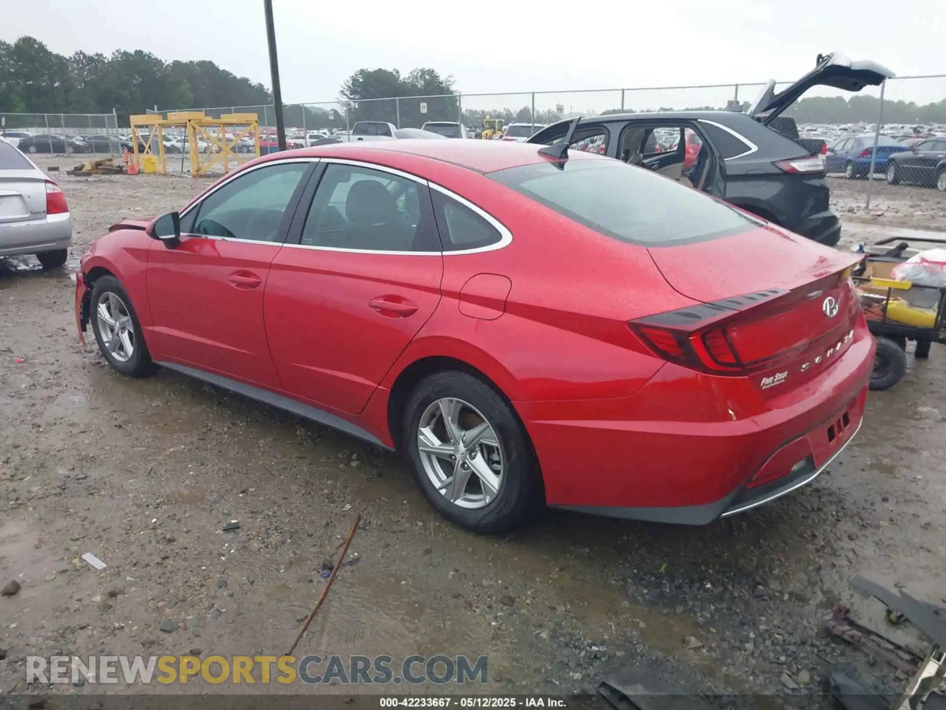 3 Photograph of a damaged car 5NPEG4JA6MH080378 HYUNDAI SONATA 2021