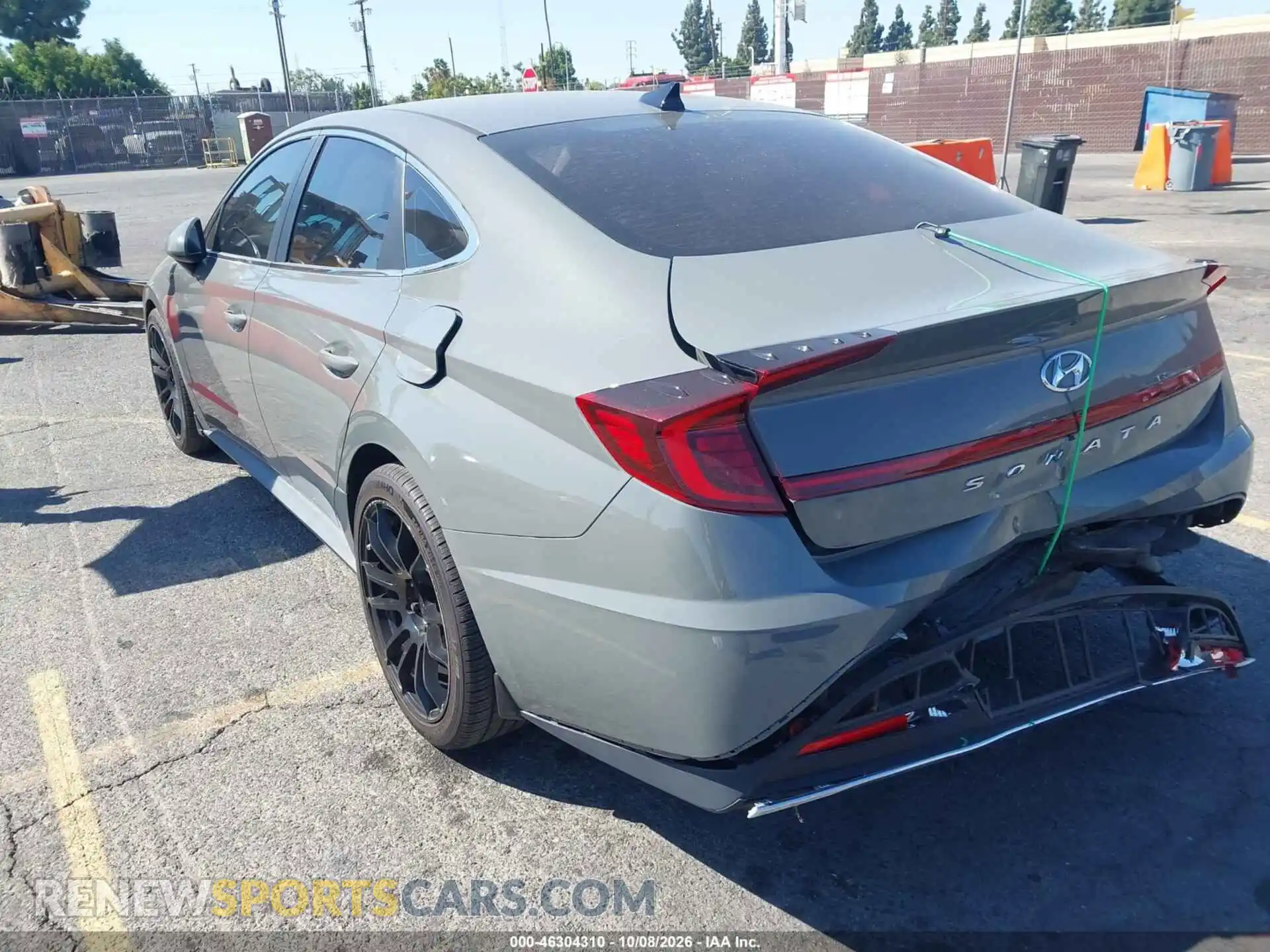 3 Photograph of a damaged car 5NPEG4JA6MH083345 HYUNDAI SONATA 2021